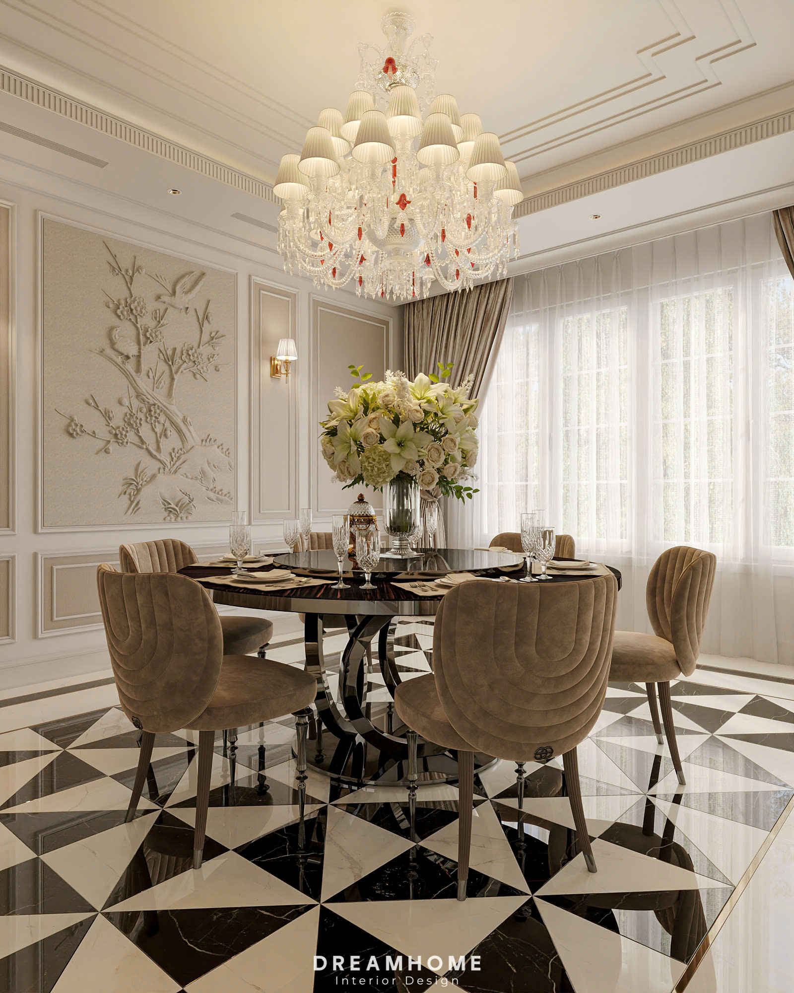 Thiết Kế Nội Thất Biệt Thự Việt Trì-500m2 13 thiết kế nội thất