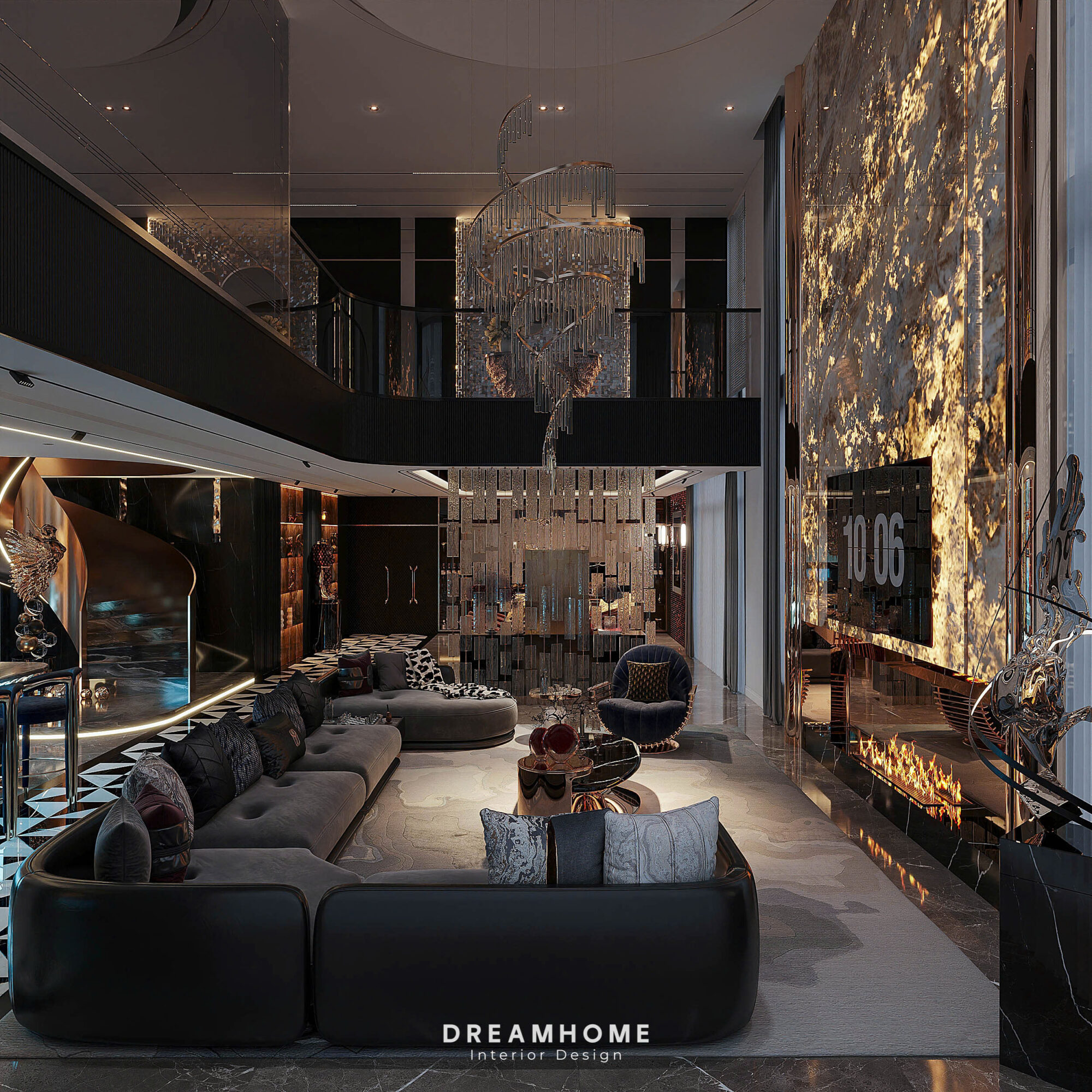 Thiết Kế Nội Thất Penthouse Hải Phòng-400m2 3 thiết kế nội thất