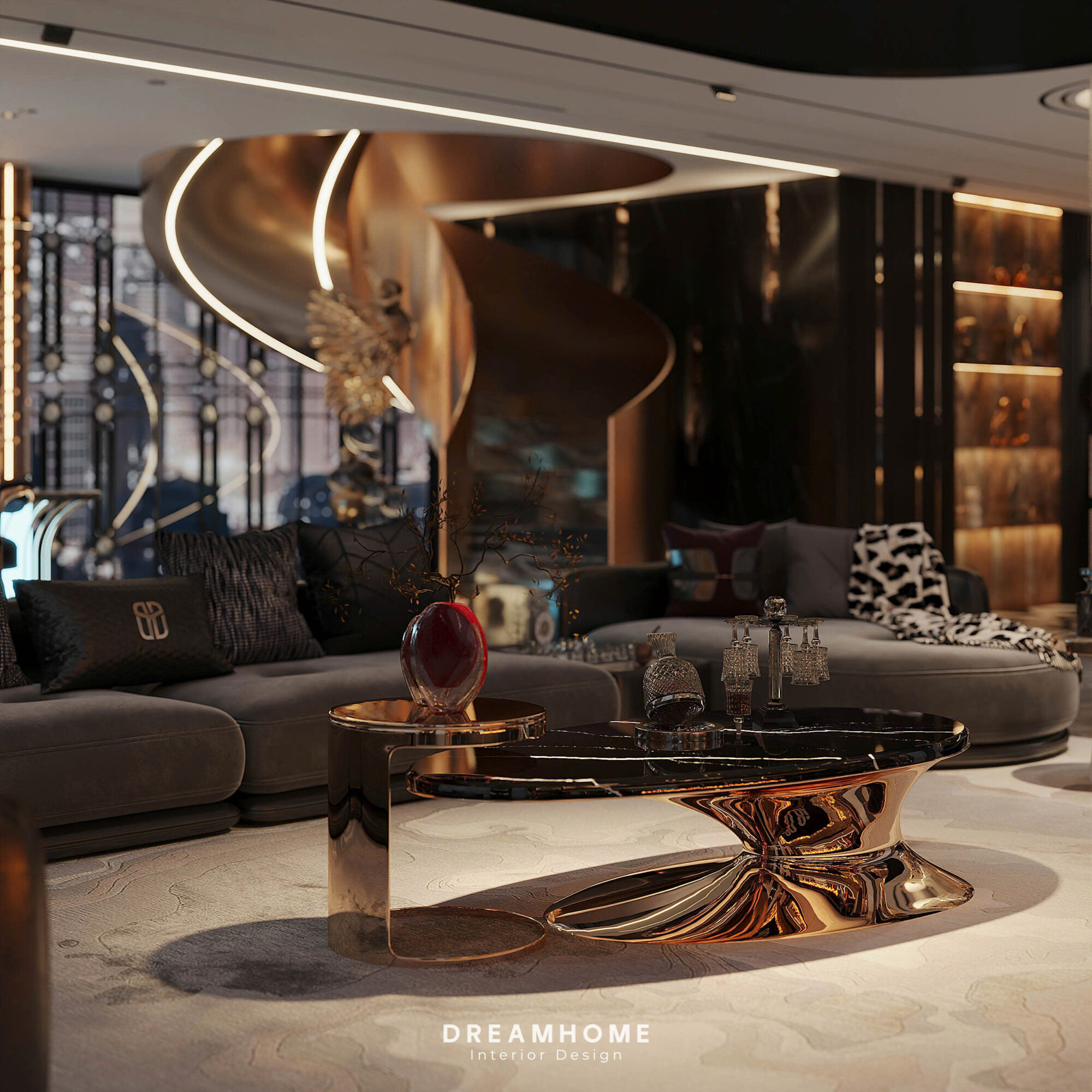 Thiết Kế Nội Thất Penthouse Hải Phòng-400m2 8 thiết kế nội thất