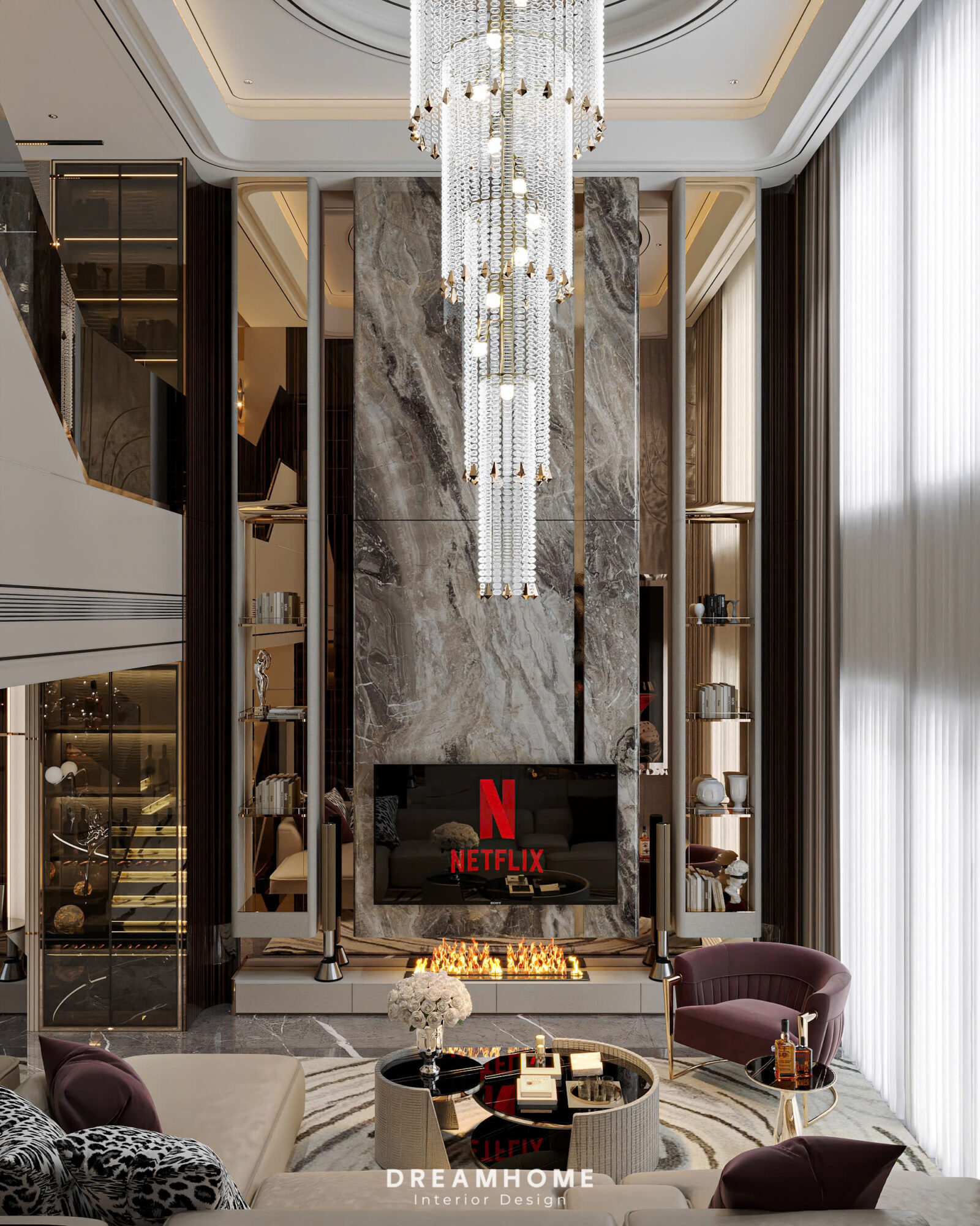 Thiết Kế Nội Thất NMD Nam Định-200m2 3 thiết kế nội thất