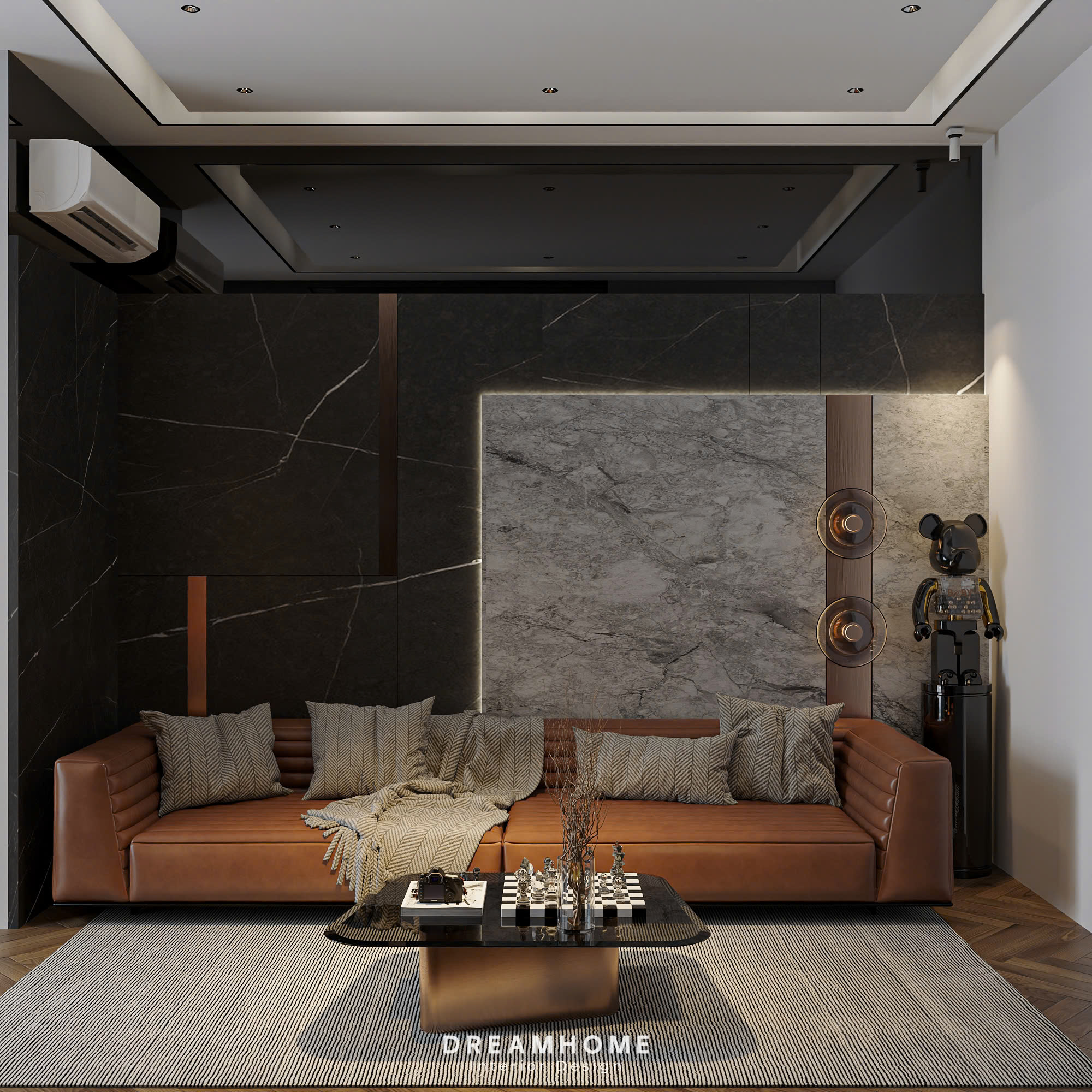 Thiết Kế Nội Thất Nhà Phố Lò Đúc-110m2 1 thiết kế nội thất