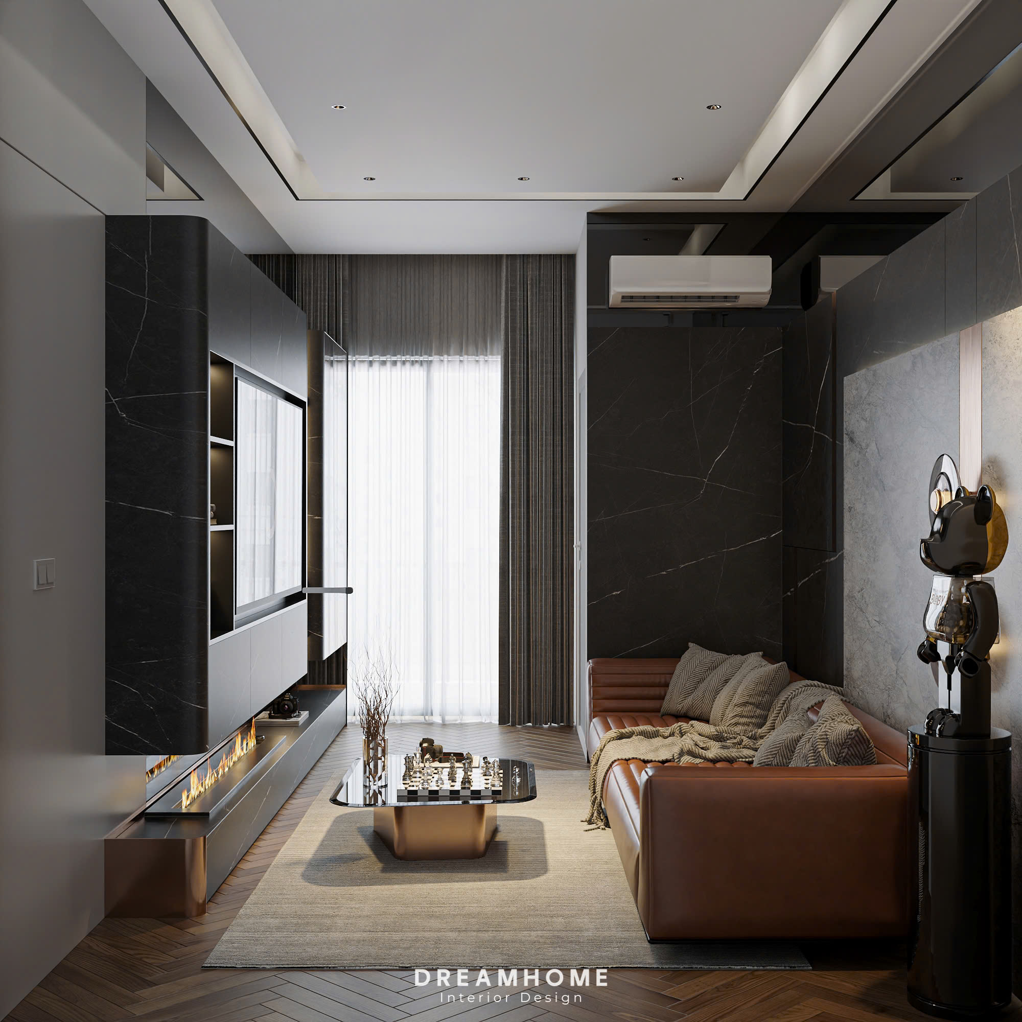 Thiết Kế Nội Thất Nhà Phố Lò Đúc-110m2 3 thiết kế nội thất