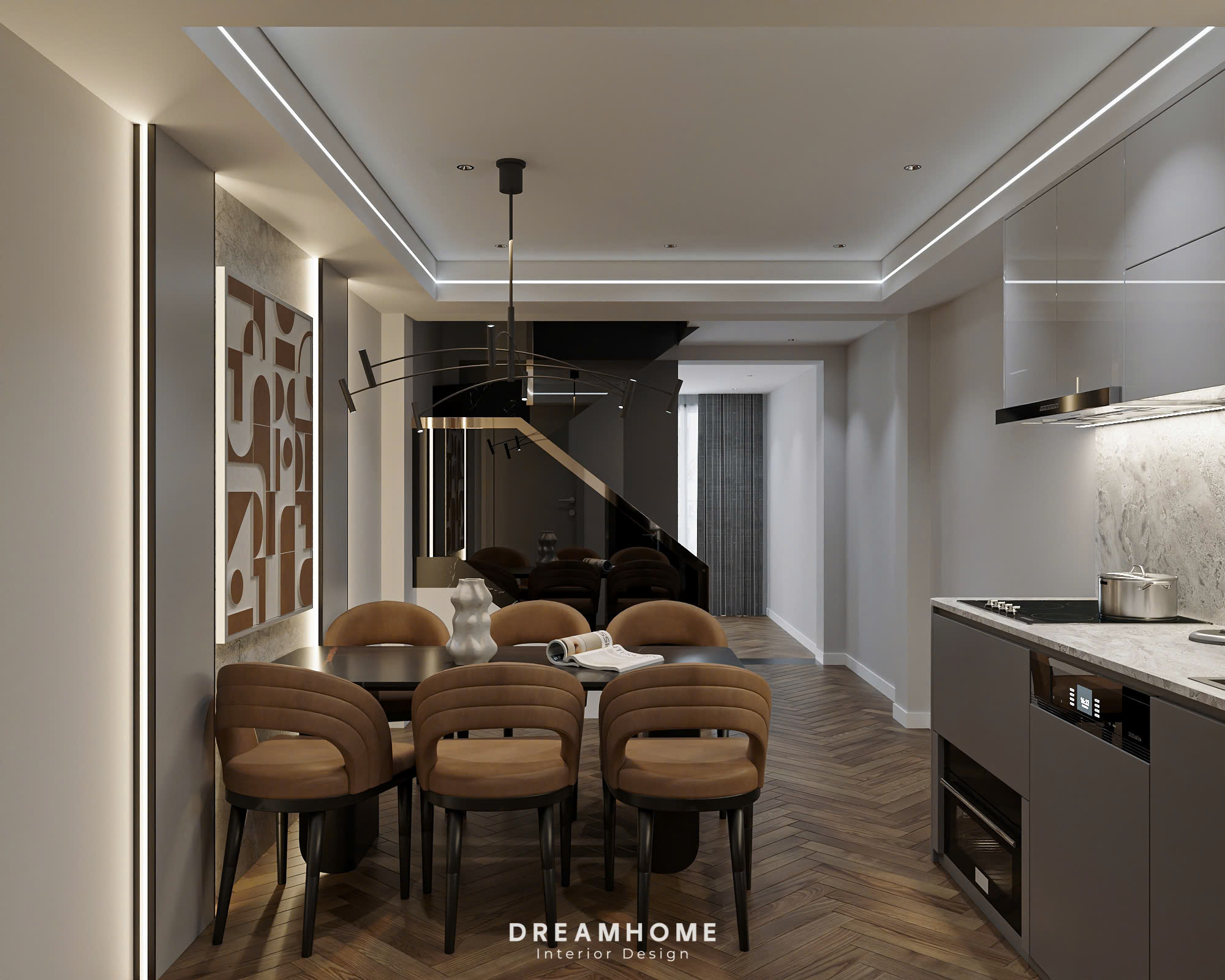 Thiết Kế Nội Thất Nhà Phố Lò Đúc-110m2 9 thiết kế nội thất