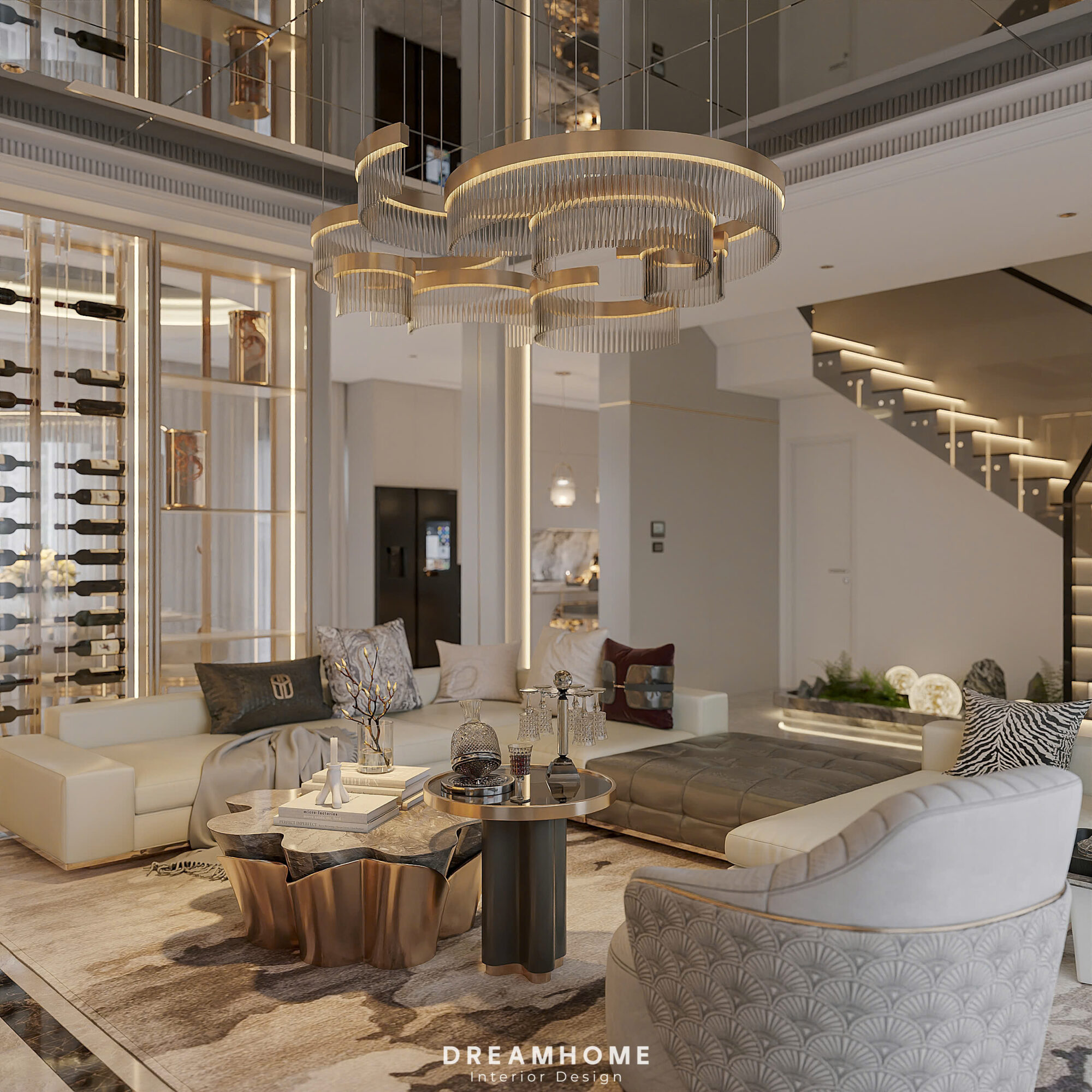 Thiết Kế Nội Thất Biệt Thự Vĩnh Phúc-500m2 2 thiết kế nội thất
