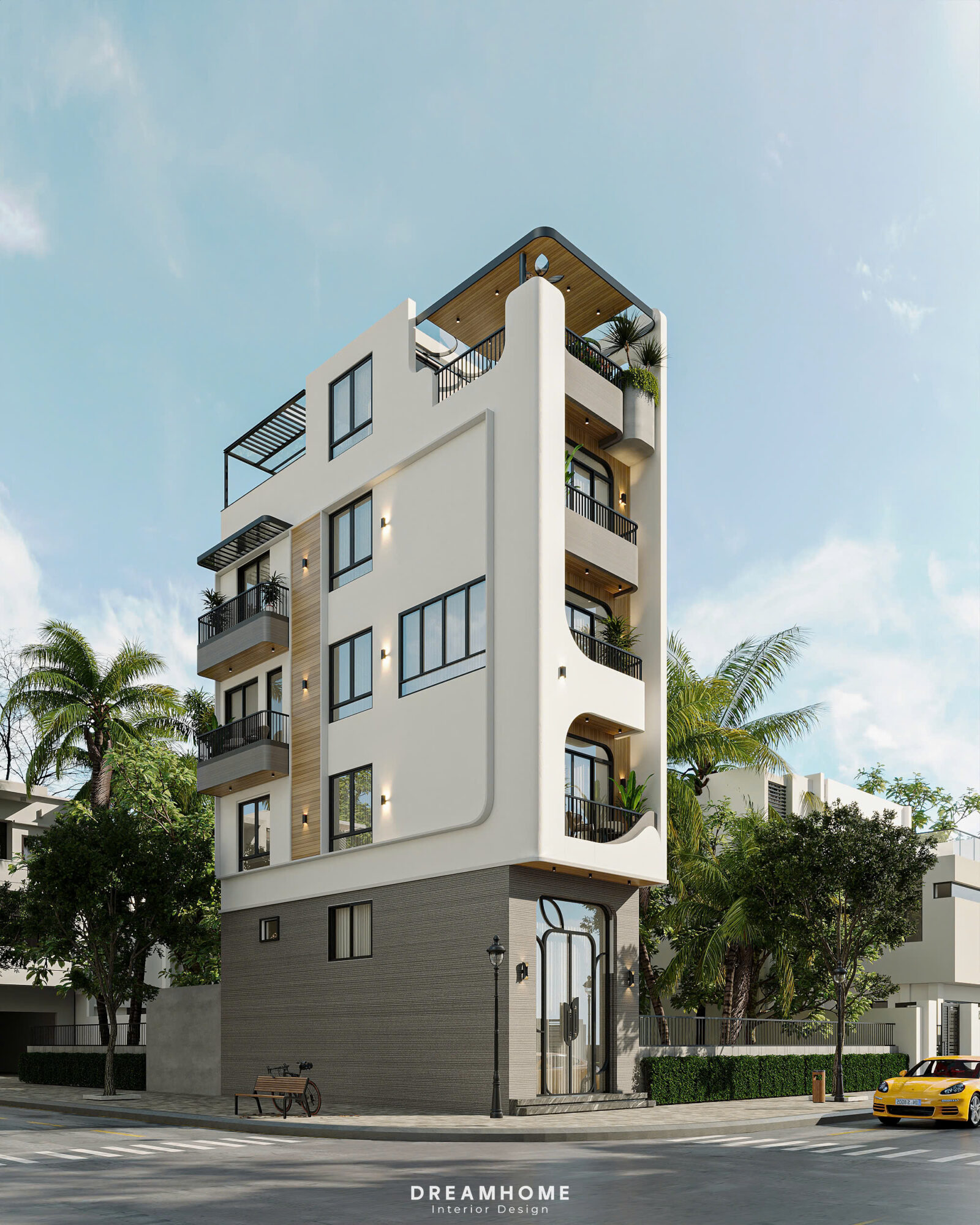 Thiết Kế Kiến Trúc NMD Đông Anh-265m2 6 thiết kế kiến trúc