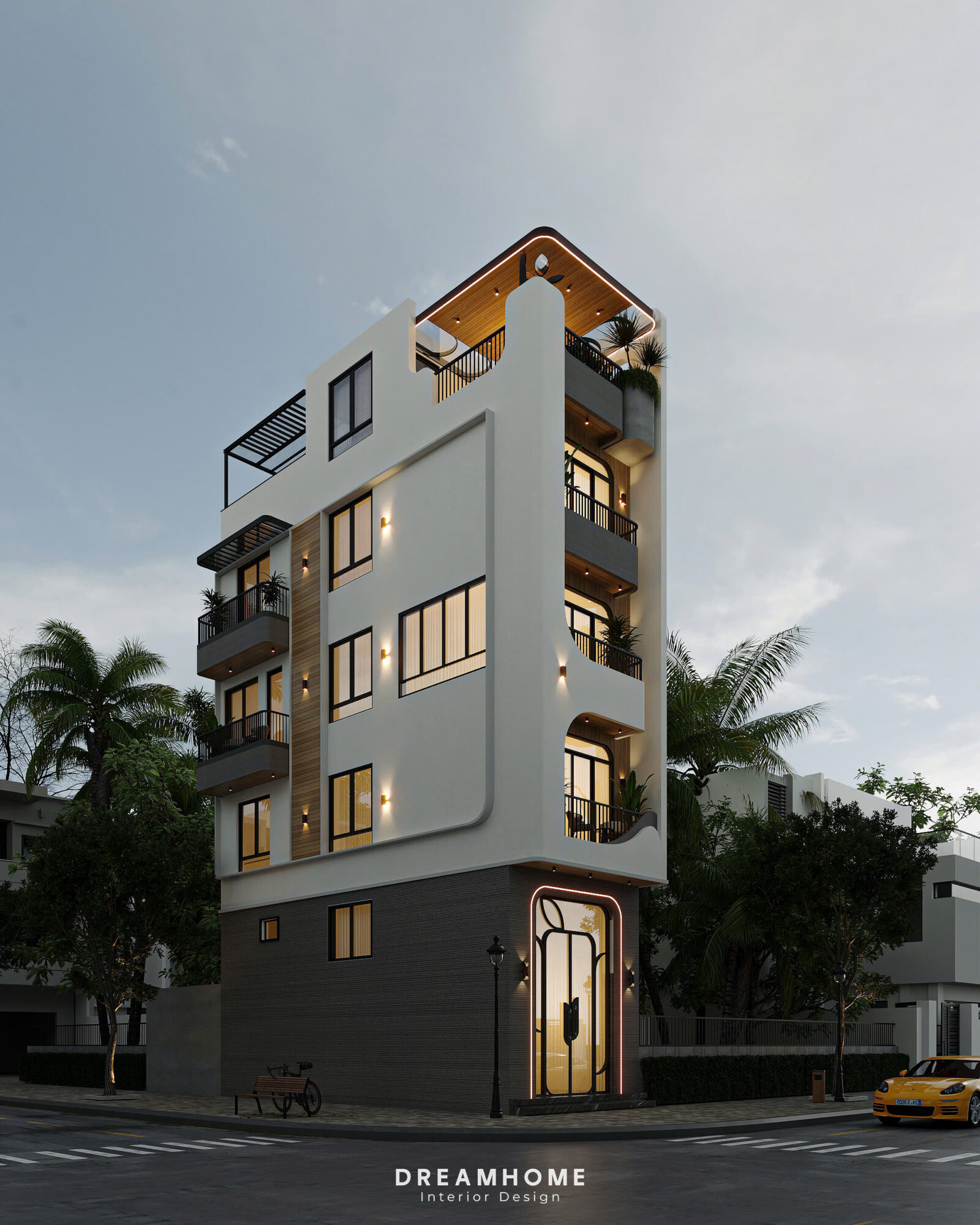 Thiết Kế Kiến Trúc NMD Đông Anh-265m2 2 thiết kế kiến trúc