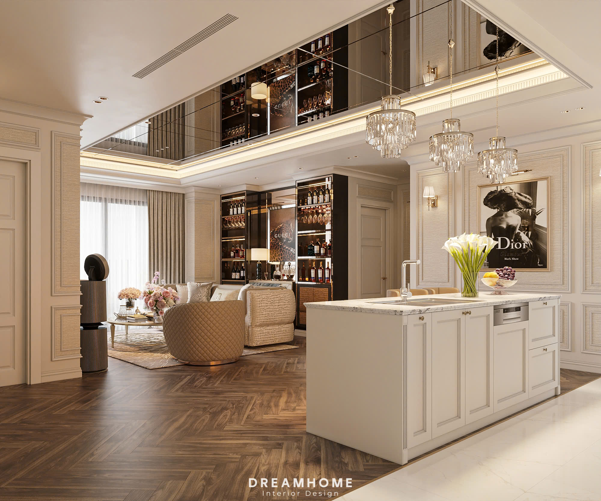Thiết Kế Nội Thất Chung Cư King Palace-120m2 13 thiết kế nội thất