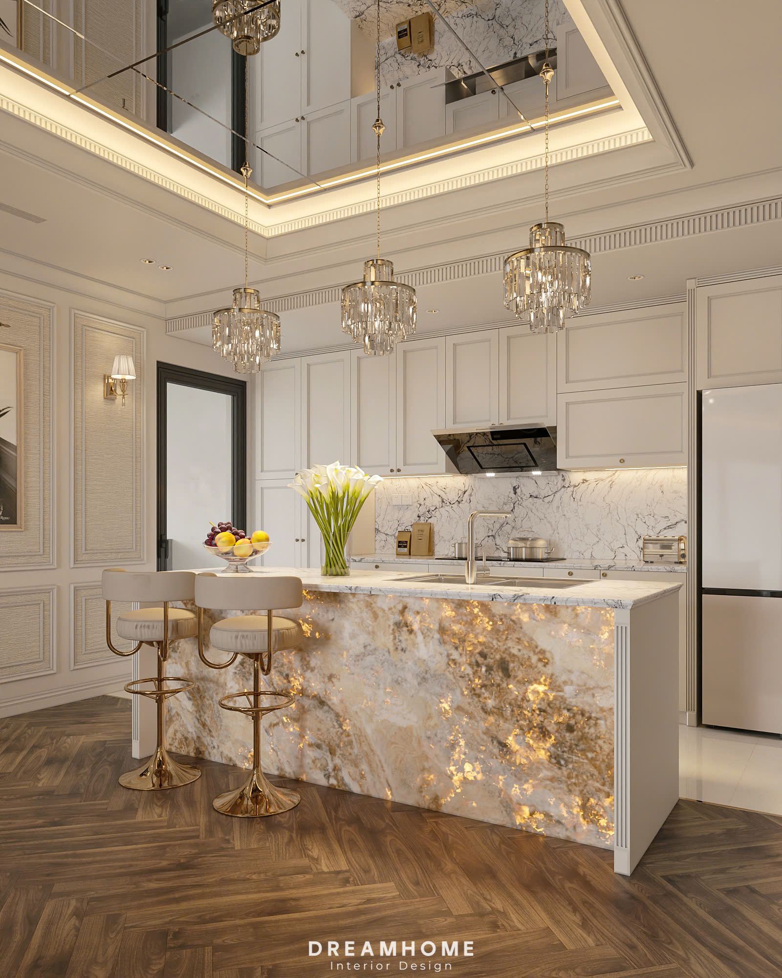 Thiết Kế Nội Thất Chung Cư King Palace-120m2 12 thiết kế nội thất
