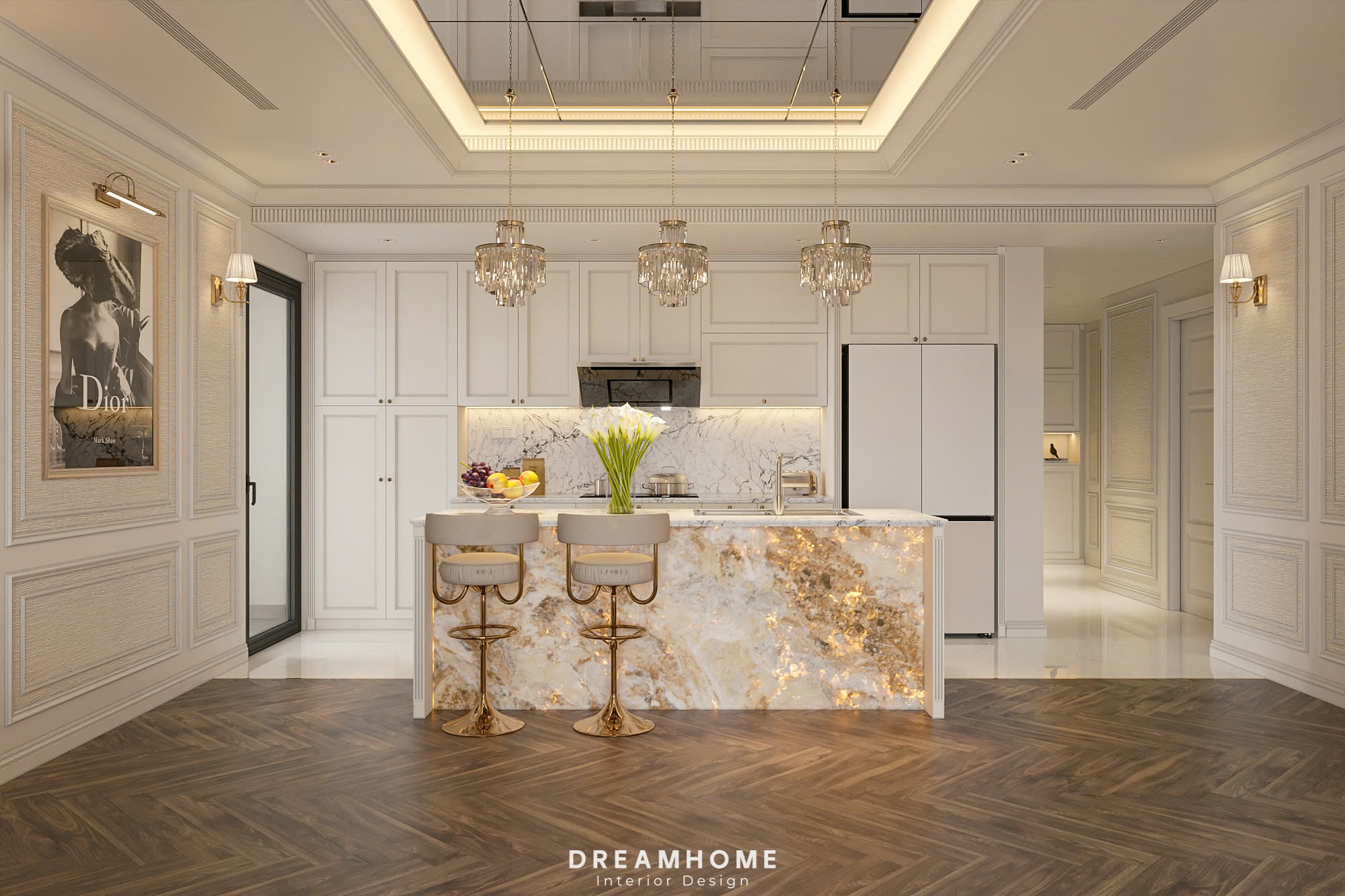 Thiết Kế Nội Thất Chung Cư King Palace-120m2 10 thiết kế nội thất