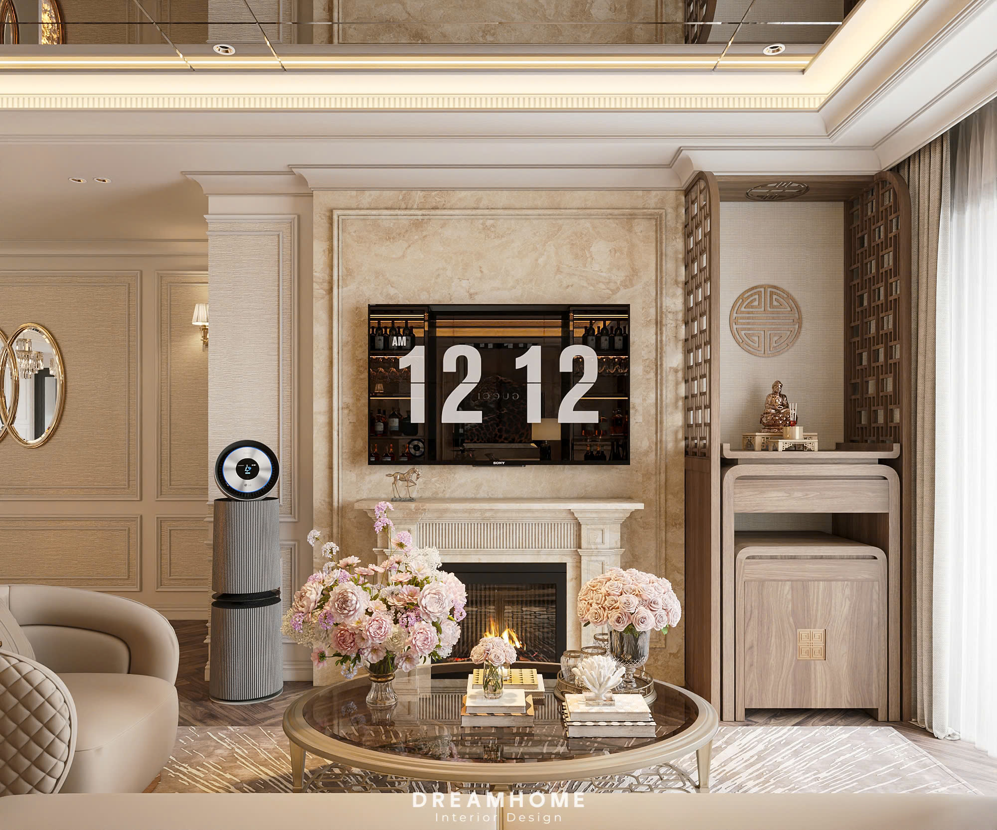 Thiết Kế Nội Thất Chung Cư King Palace-120m2 1 thiết kế nội thất
