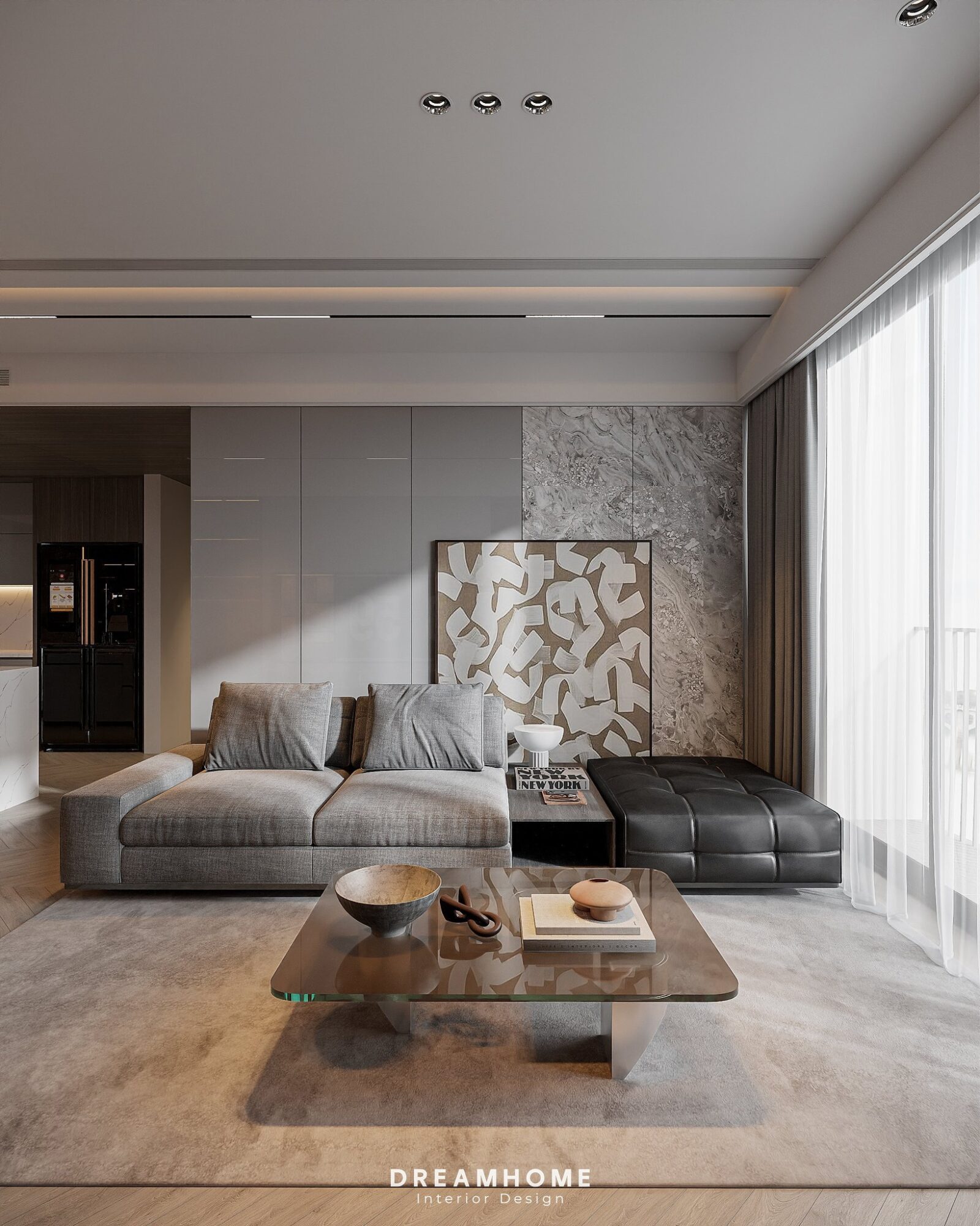 thiết kế nội thất chung cư 3 phòng ngủ