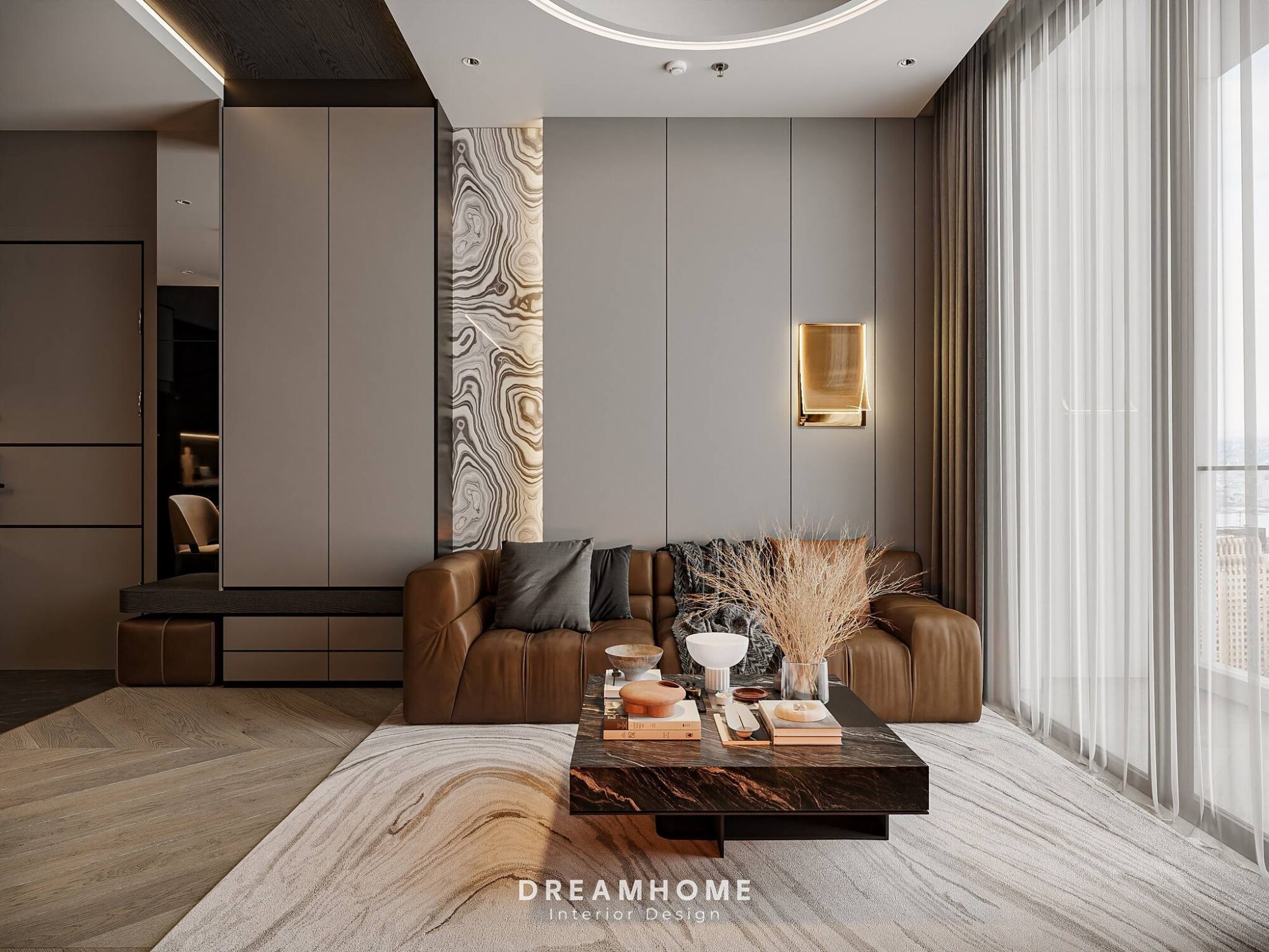 thiết kế nội thất chung cư Parkcity