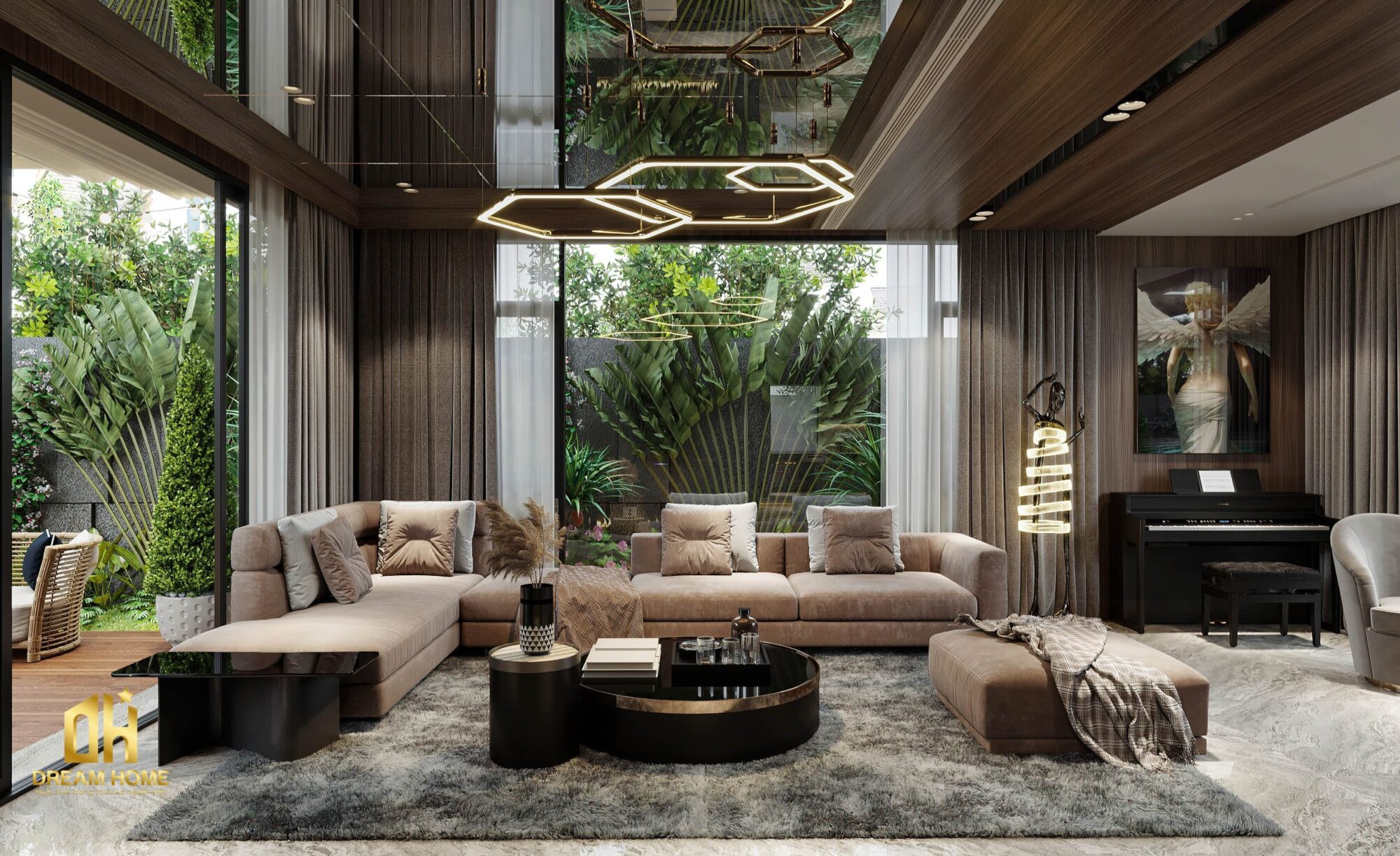 thiết kế nội thất tại vinhomes cổ loa