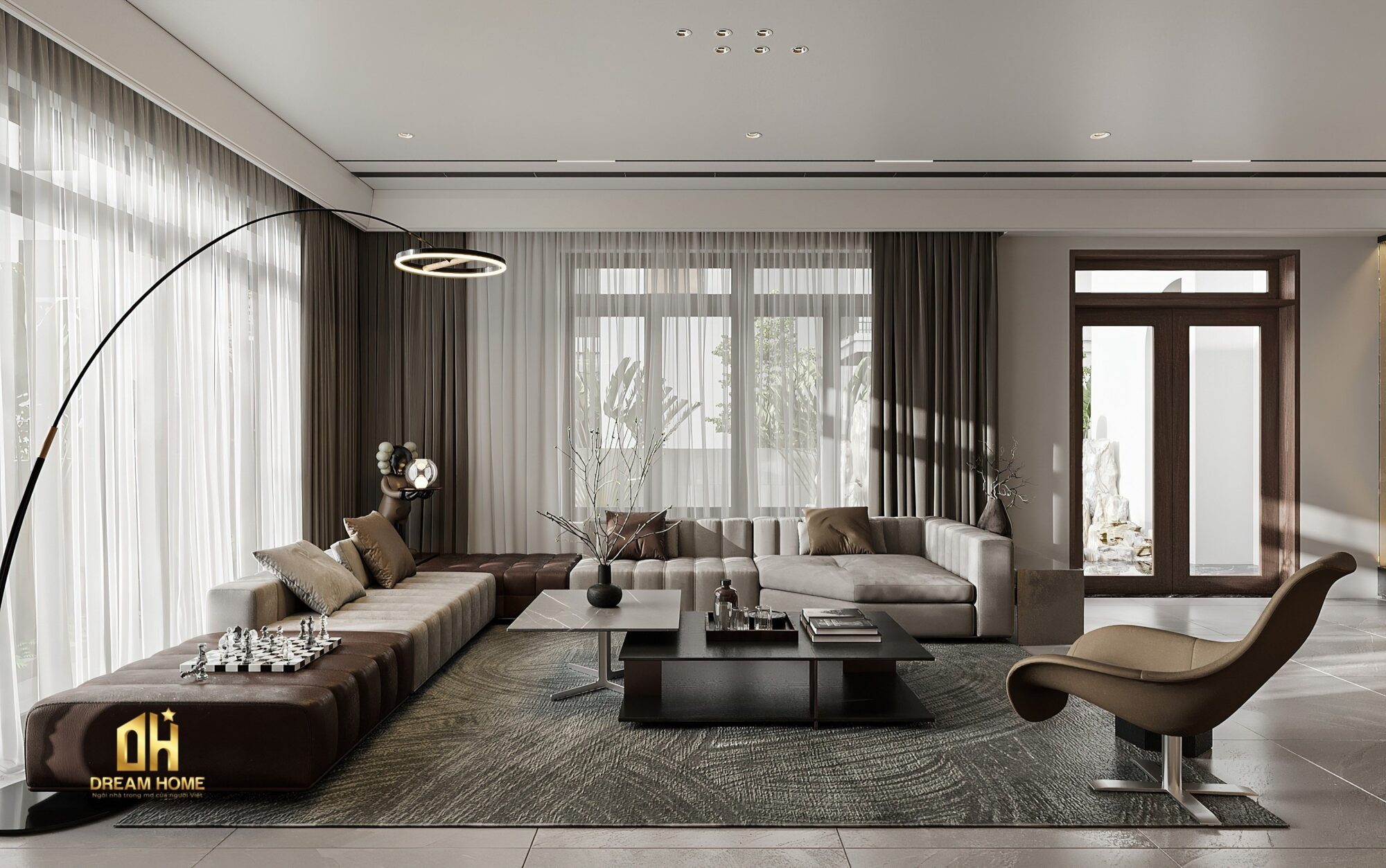 thiết kế nội thất biệt thự