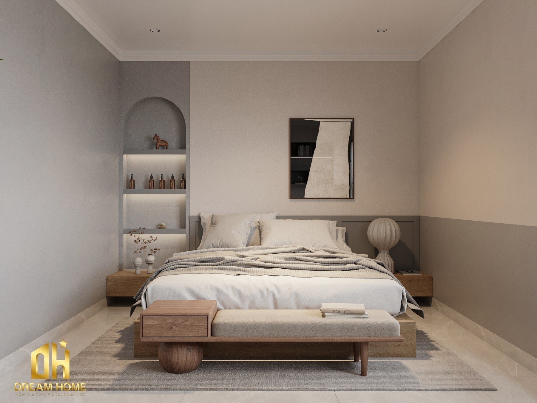 thiết kế nội thất phòng ngủ 