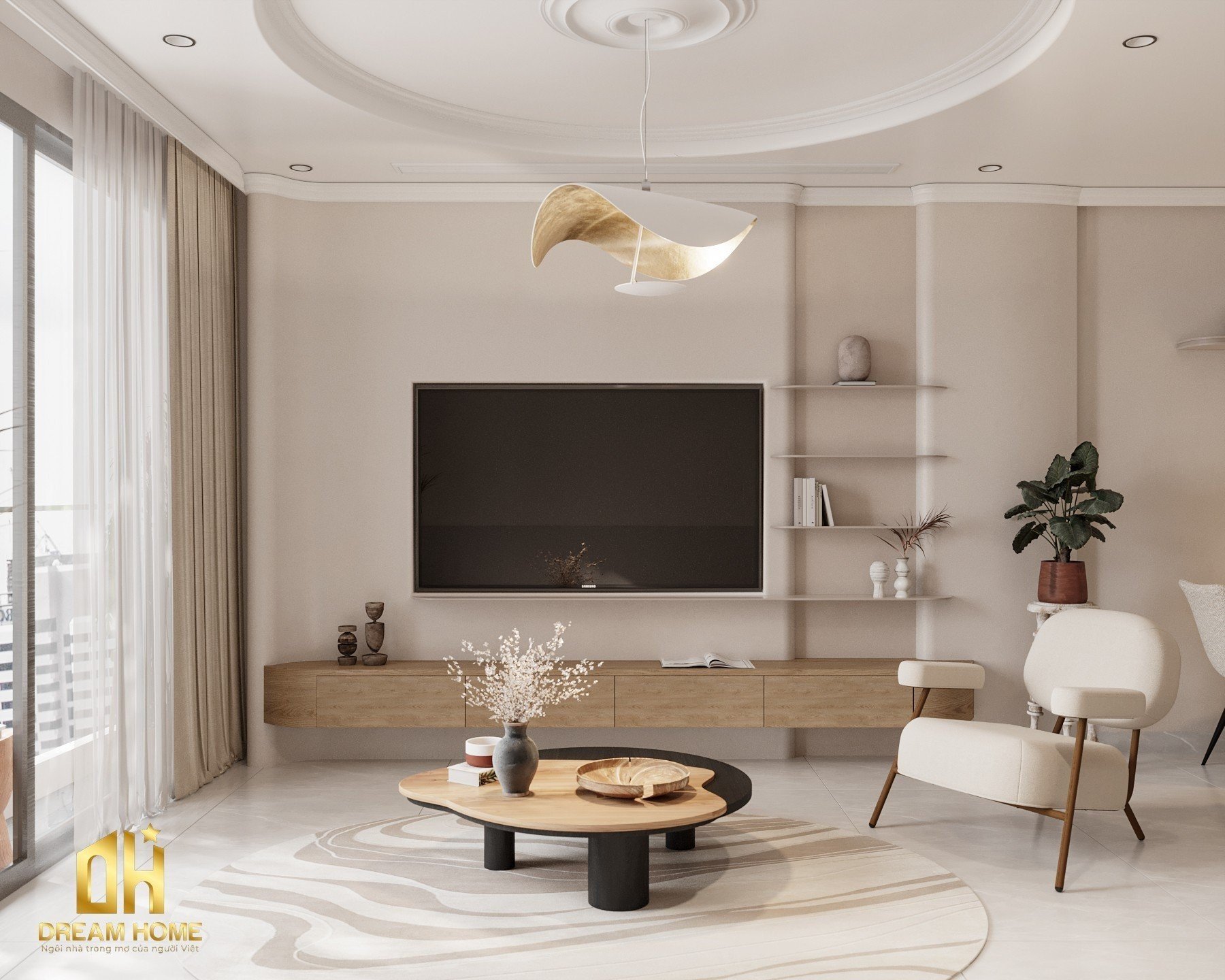 thiết kế nội thất tại vinhomes cổ loa