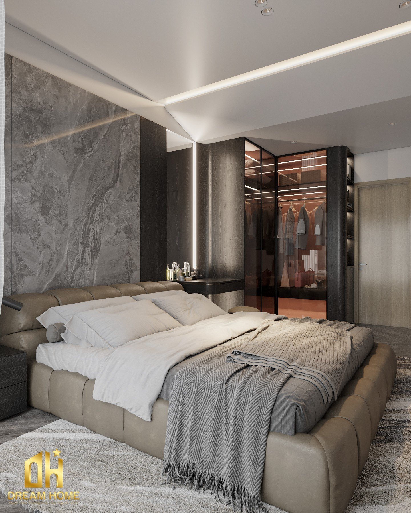 thiết kế nội thất chung cư 2 ngủ