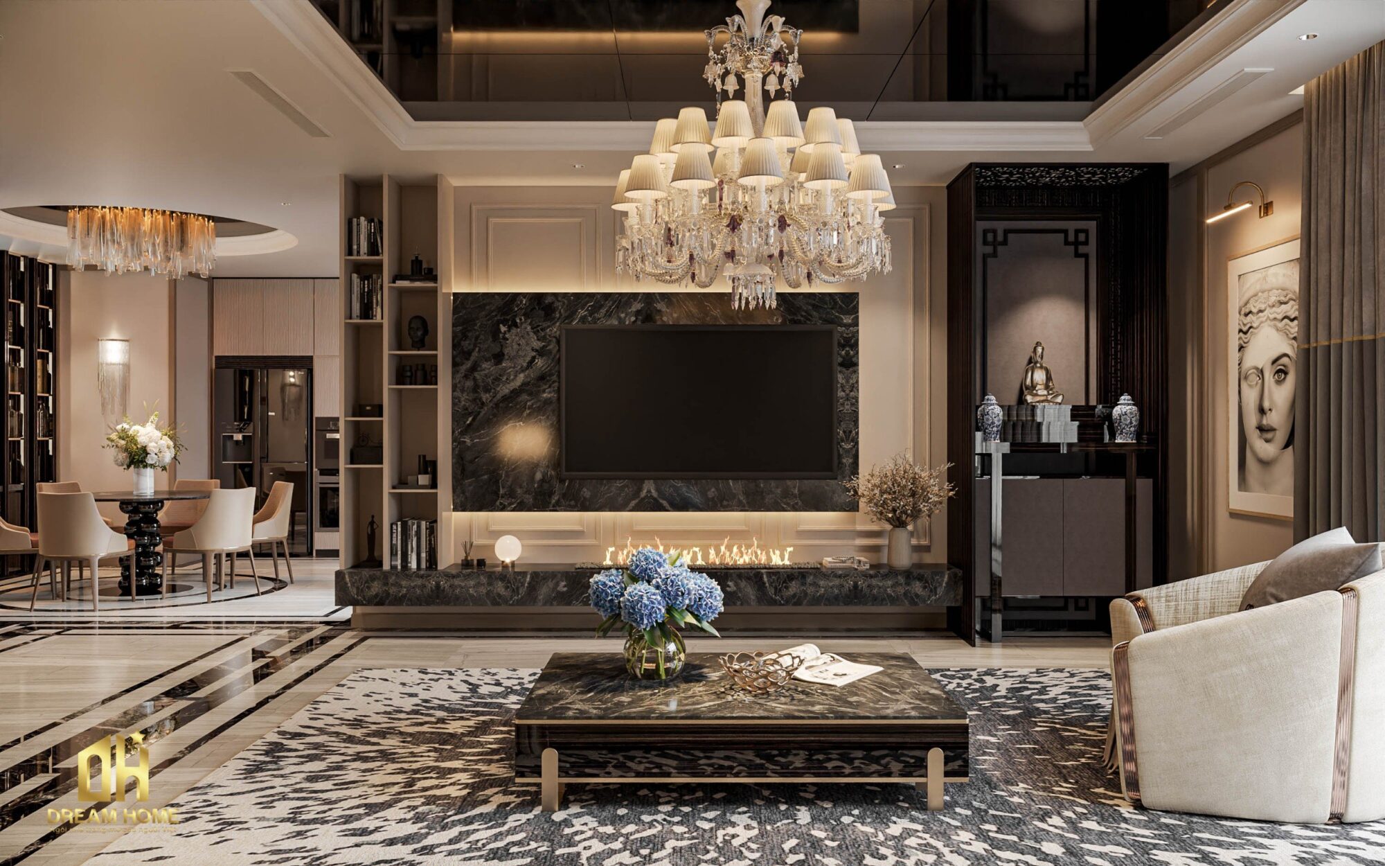 thiết kế nội thất chung cư Parkcity