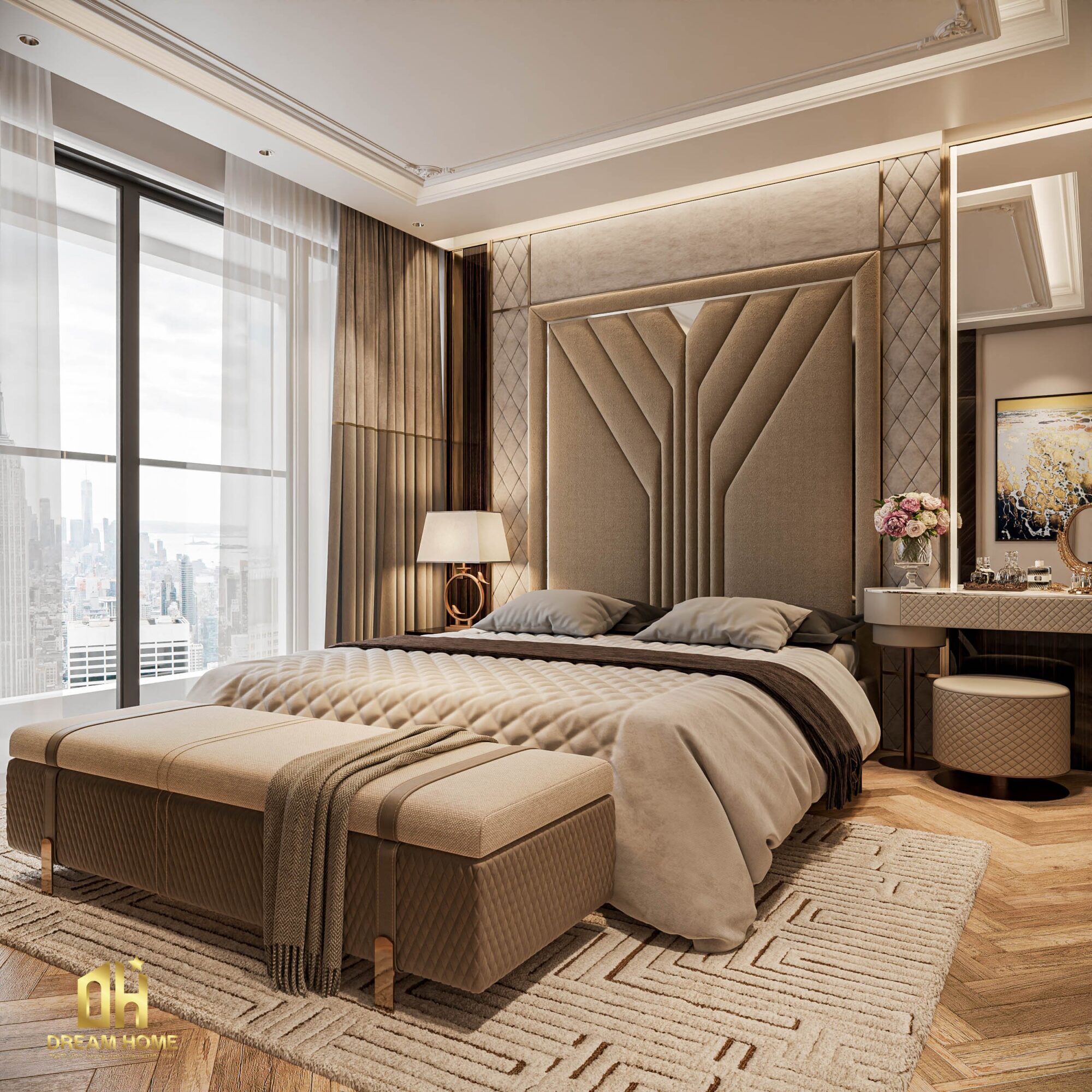 thiết kế nội thất chung cư Parkcity