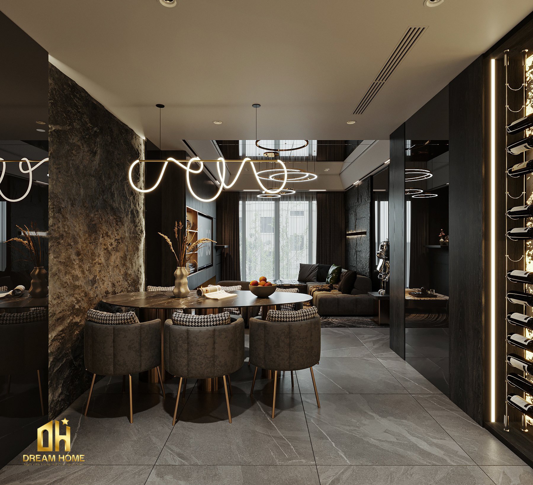thiết kế nội thất chung cư Parkcity