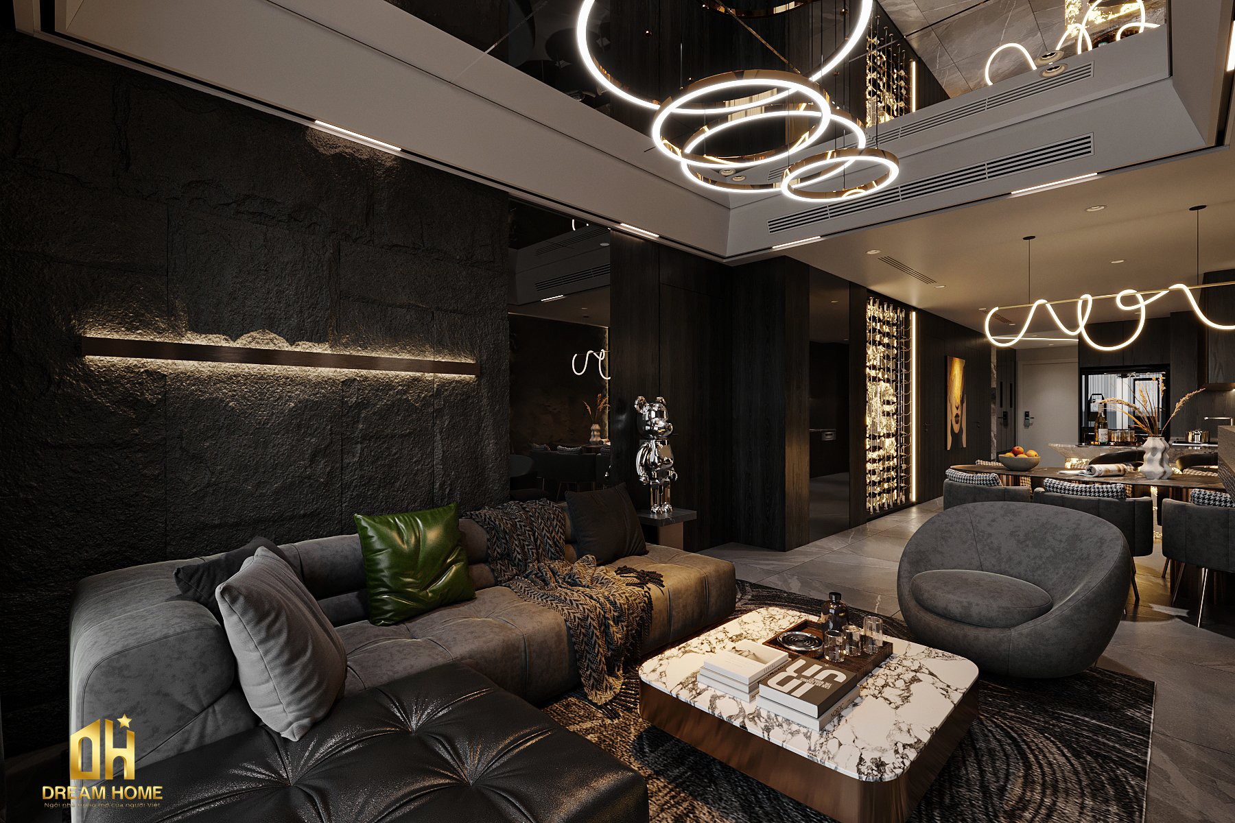 thiết kế nội thất chung cư Parkcity
