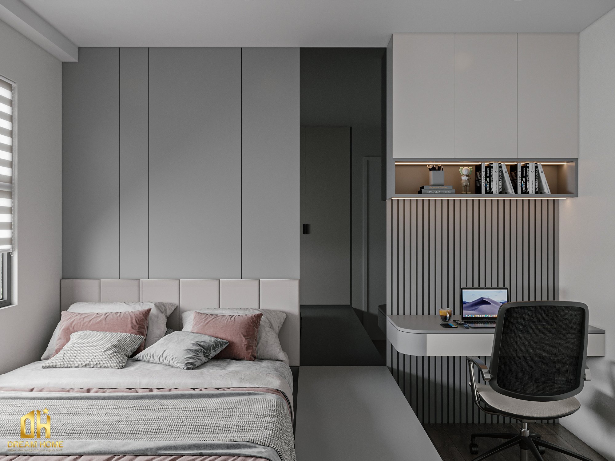 thiết kế nội thất chung cư 2 ngủ