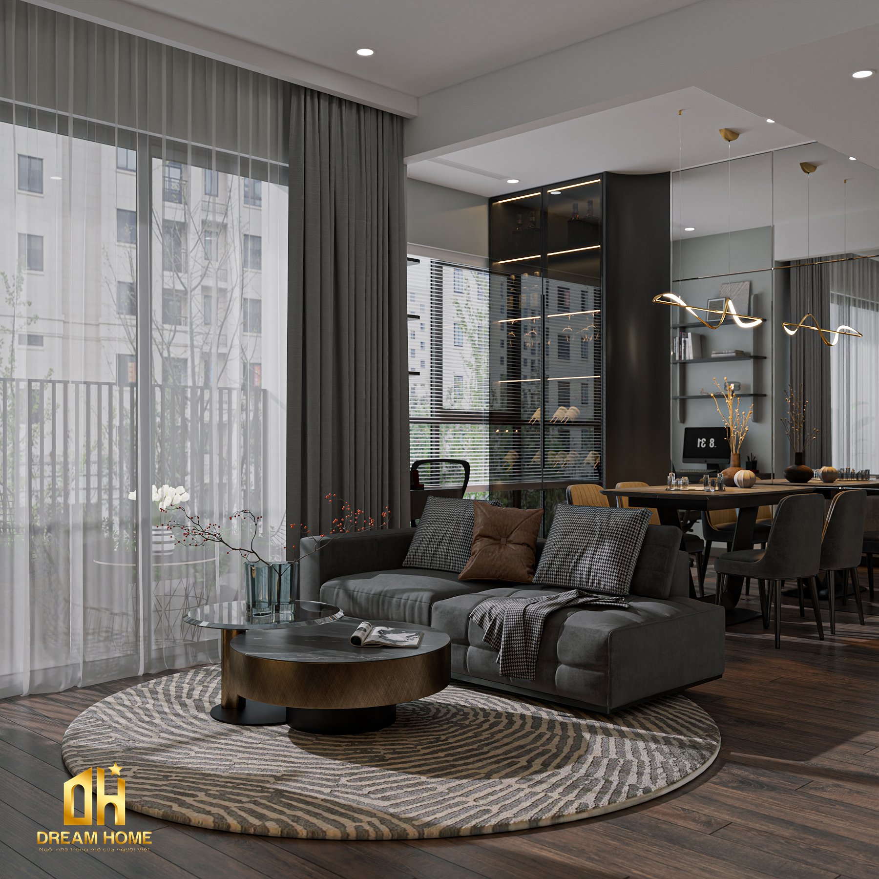 cải tạo nội thất chung cư royal city