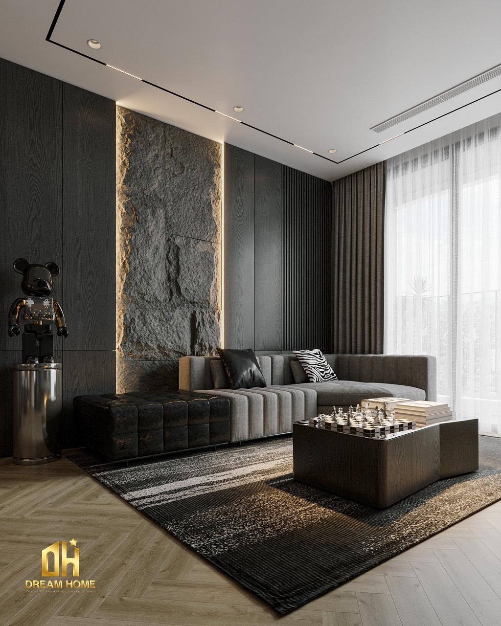 thiết kế nội thất chung cư Parkcity