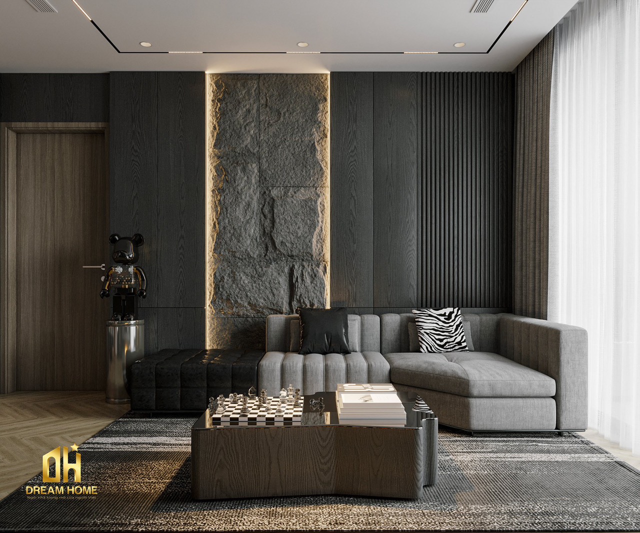 thiết kế nội thất chung cư Parkcity