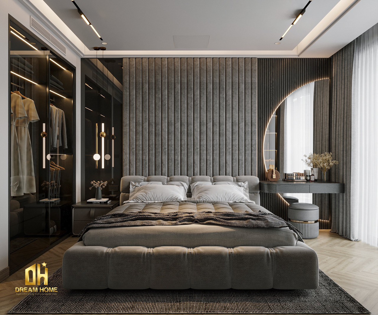 thiết kế nội thất chung cư 3 phòng ngủ