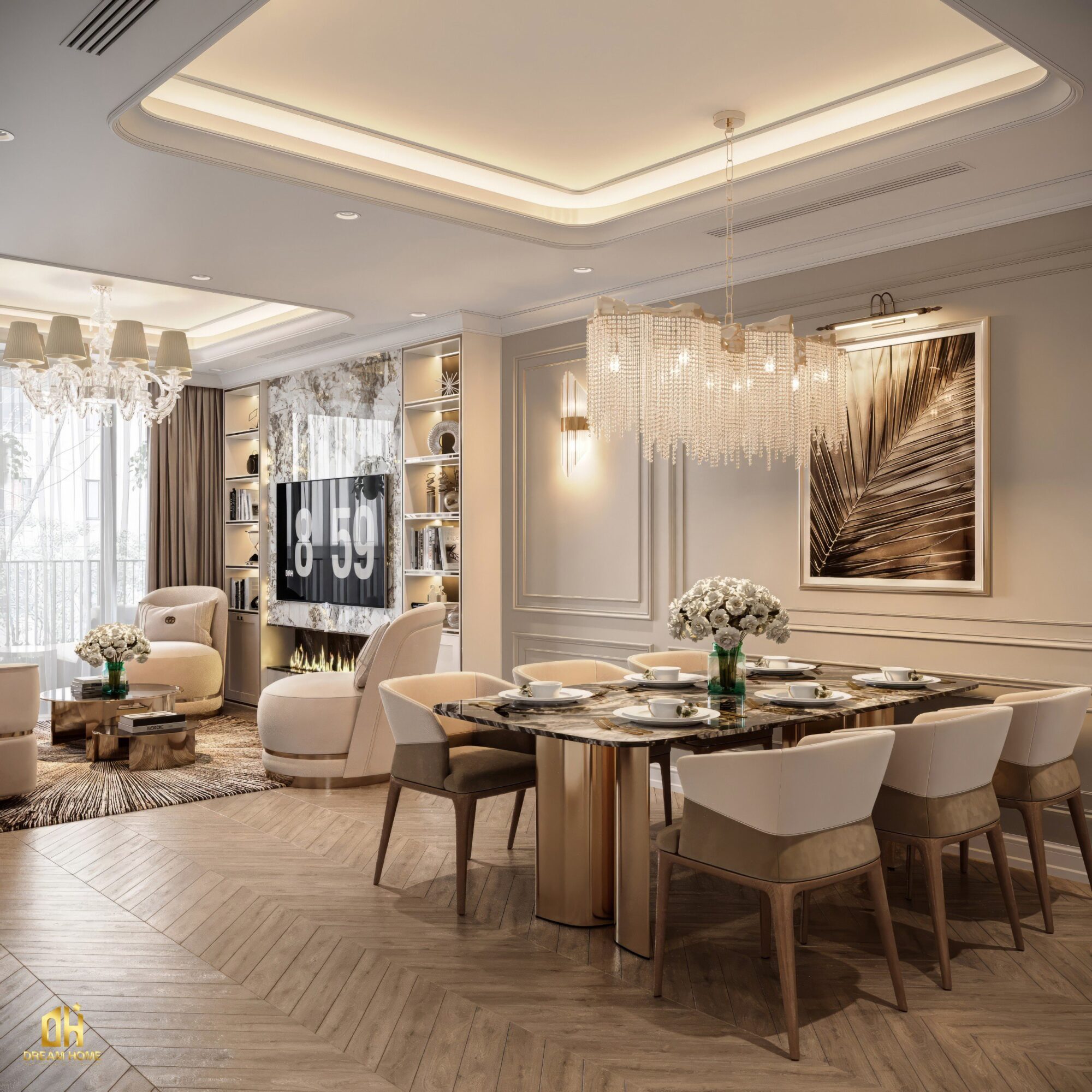 cải tạo nội thất chung cư royal city