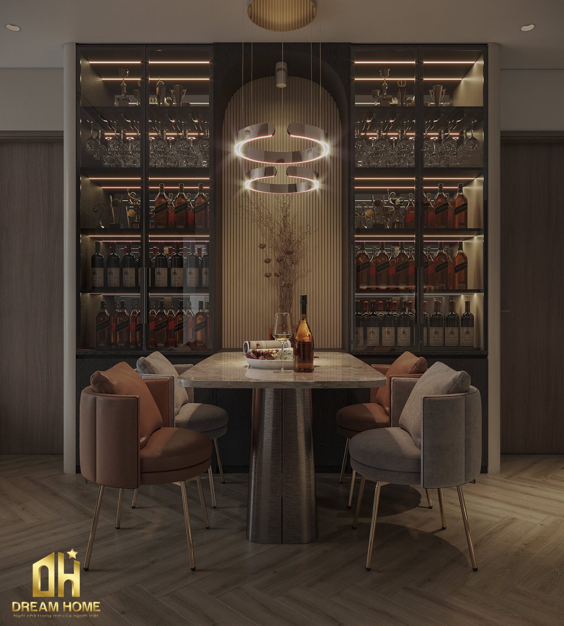 thiết kế nội thất chung cư Parkcity