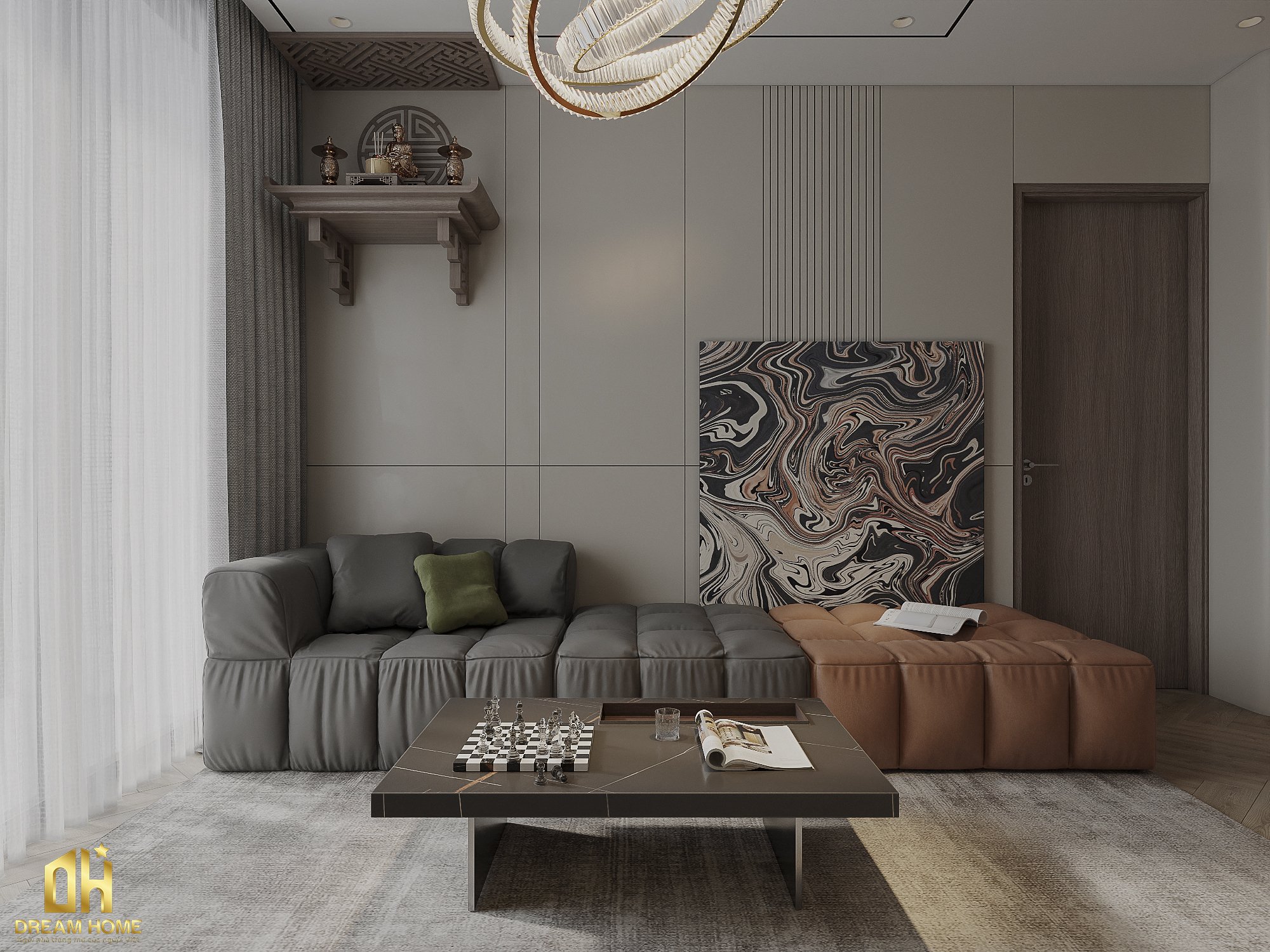 thiết kế nội thất chung cư Parkcity
