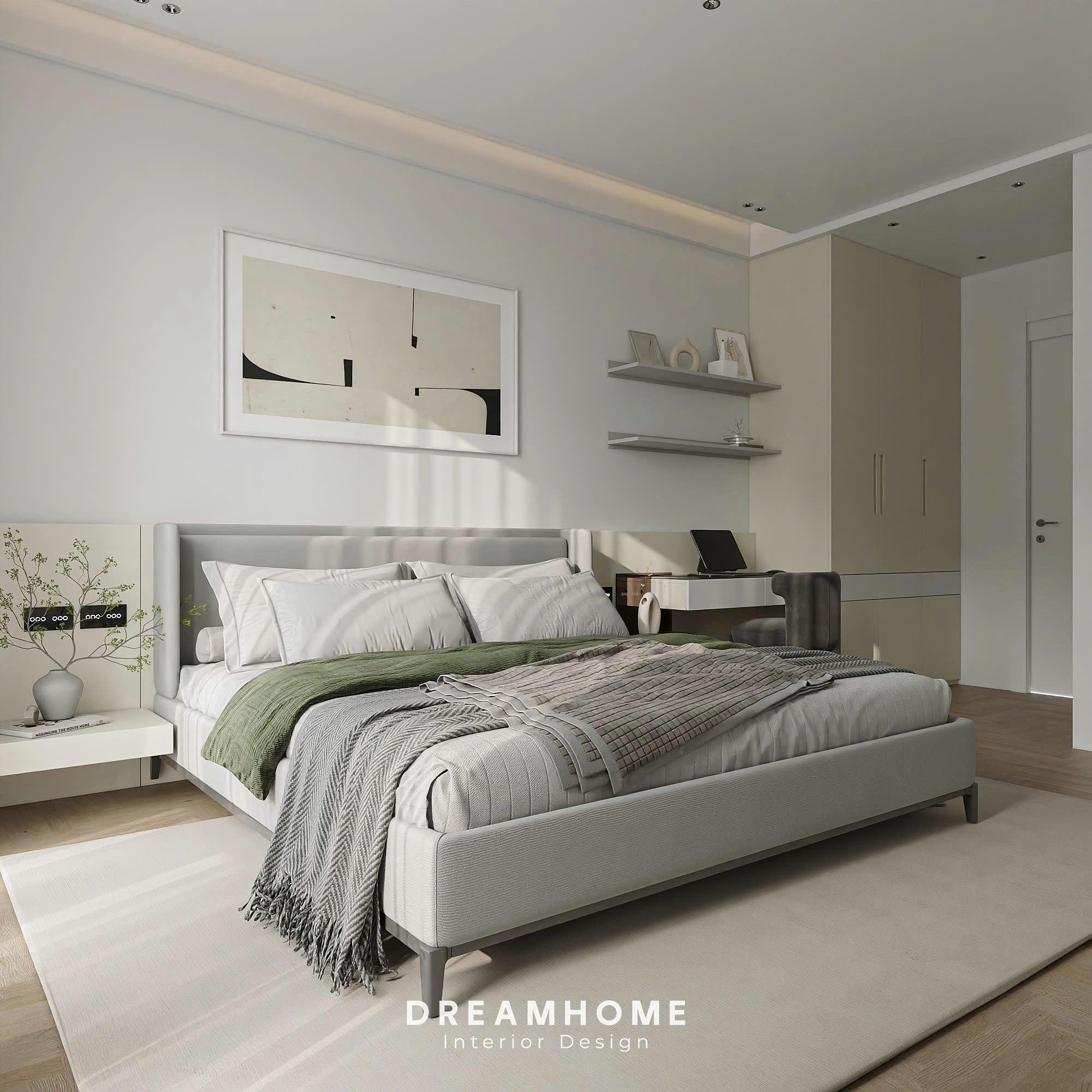 thiết kế nội thất nhà phố Hoài Đức