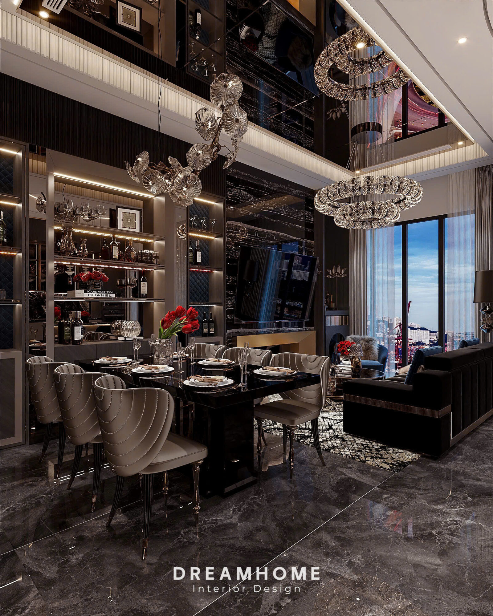 thiết kế nội thất chung cư Parkcity