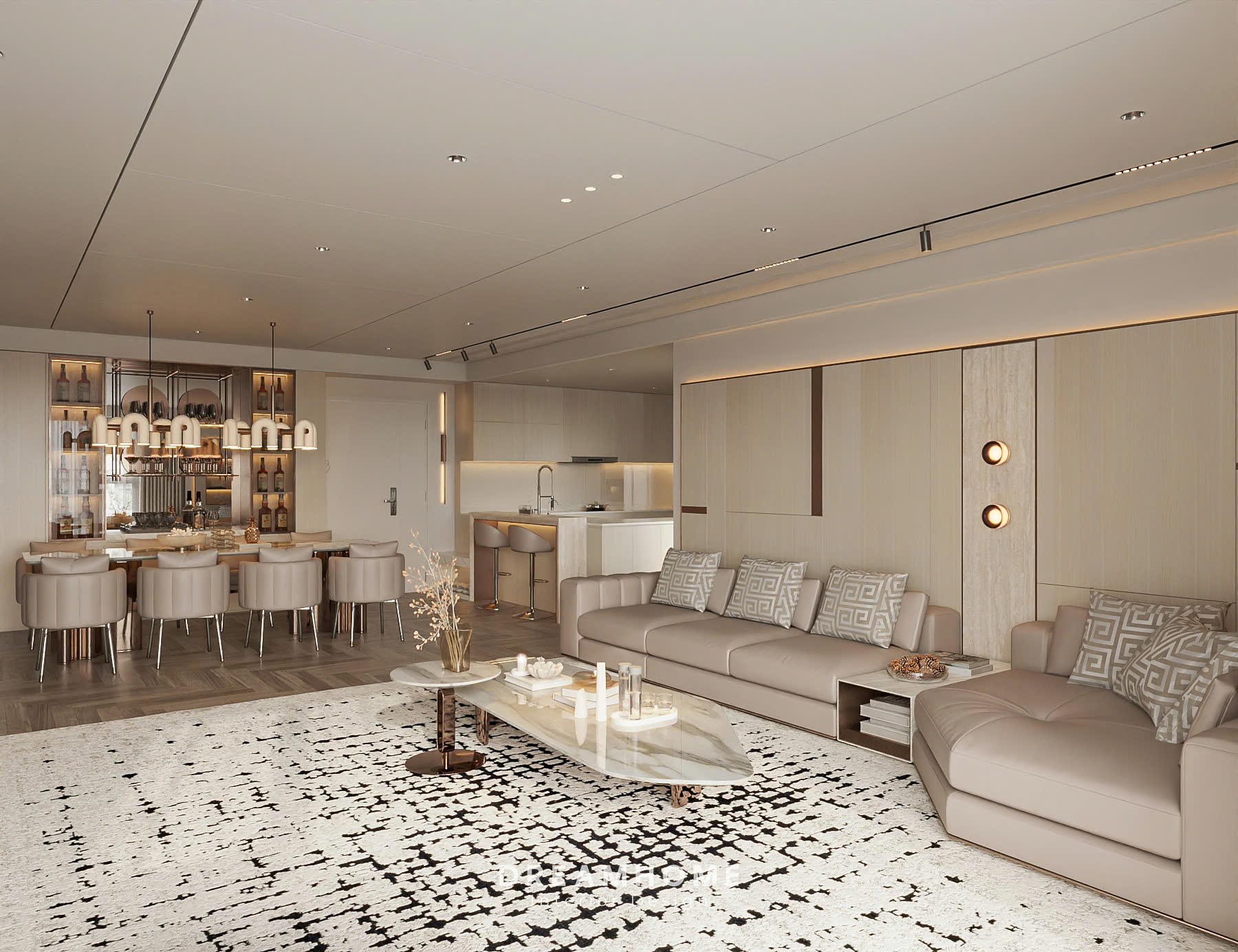 thiết kế nội thất chung cư Parkcity