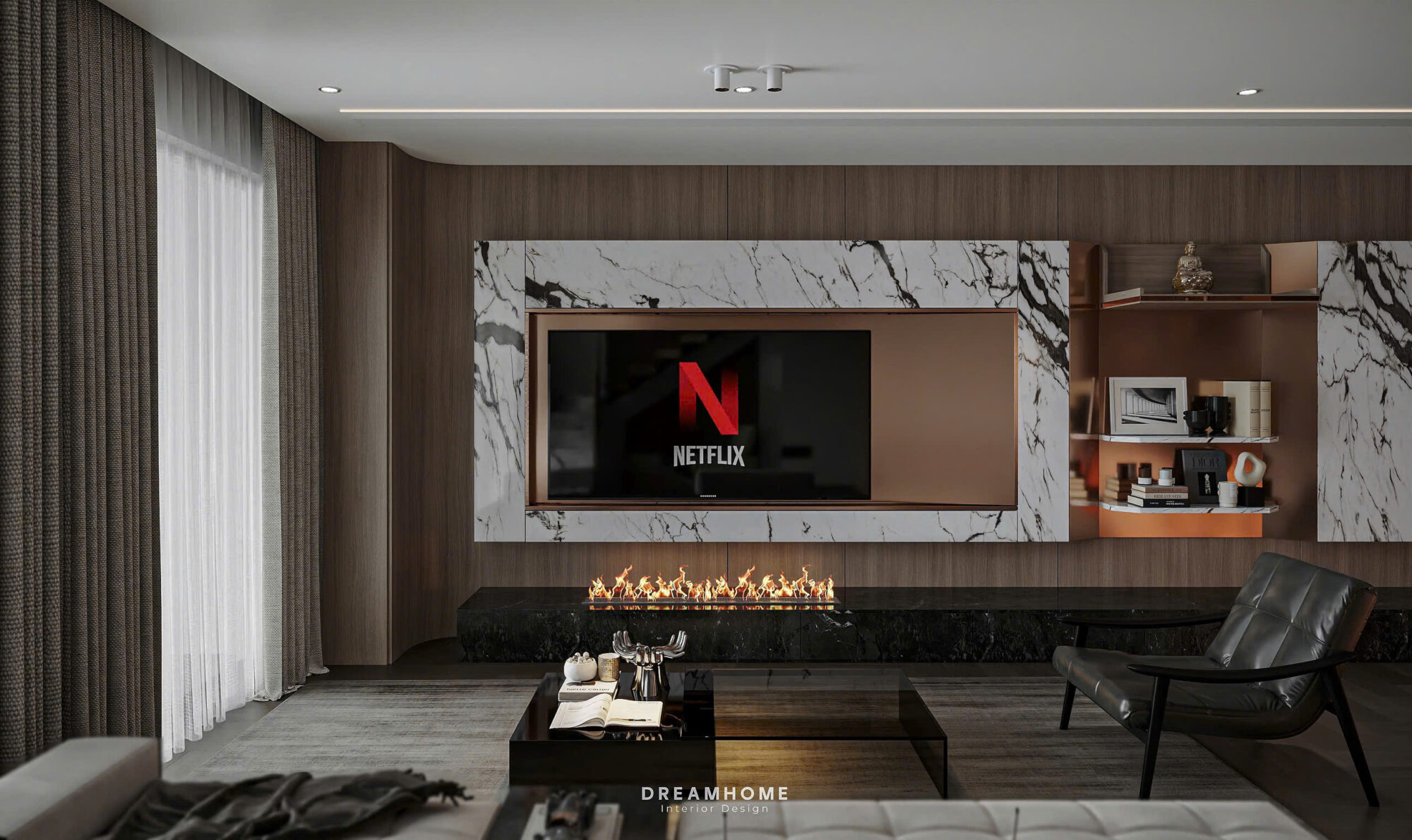 Thiết Kế Nội Thất Duplex Ecopark-180m2 4 thiết kế nội thất duplex ecopark