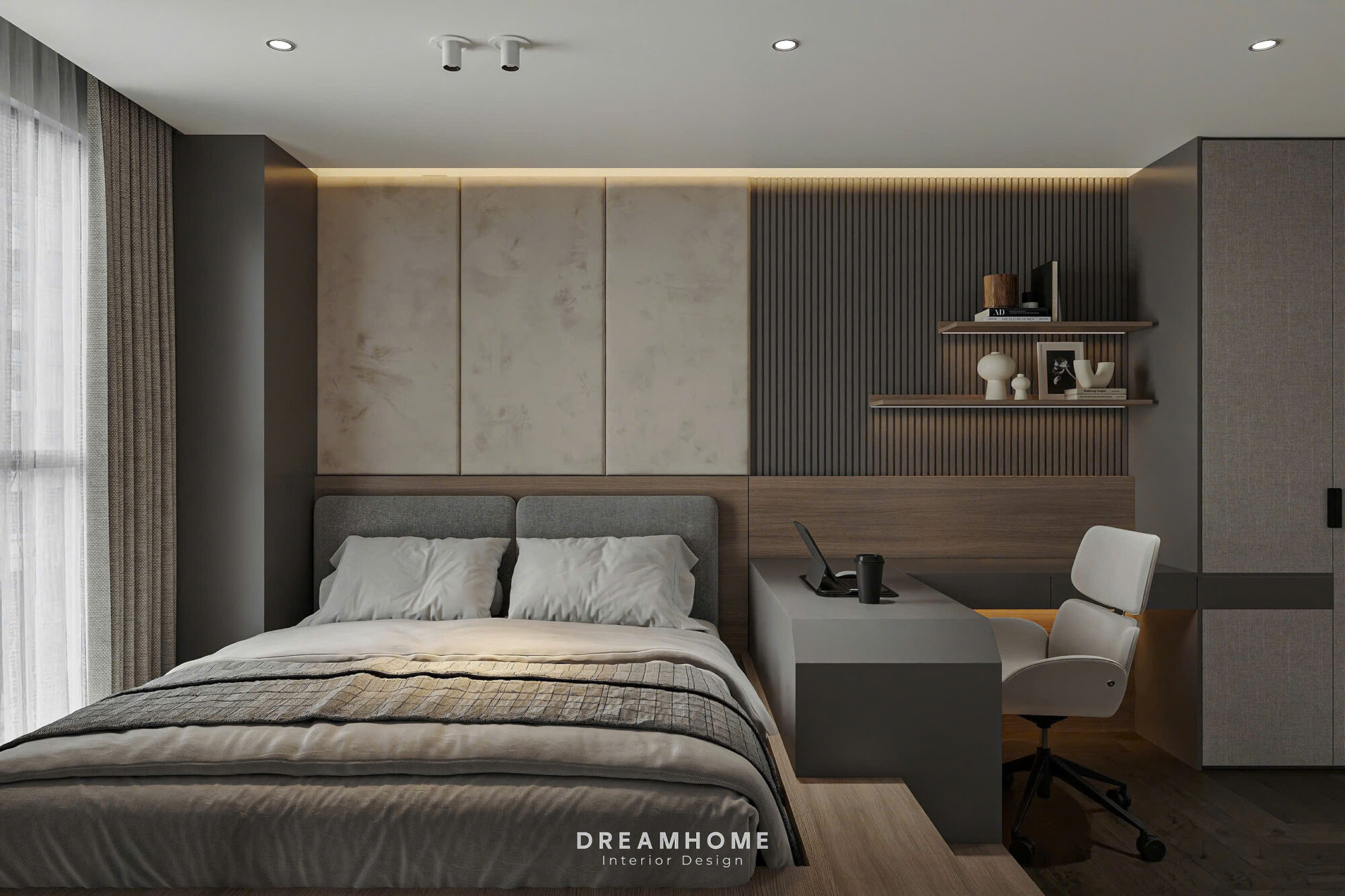 thiết kế nội thất duplex ecopark