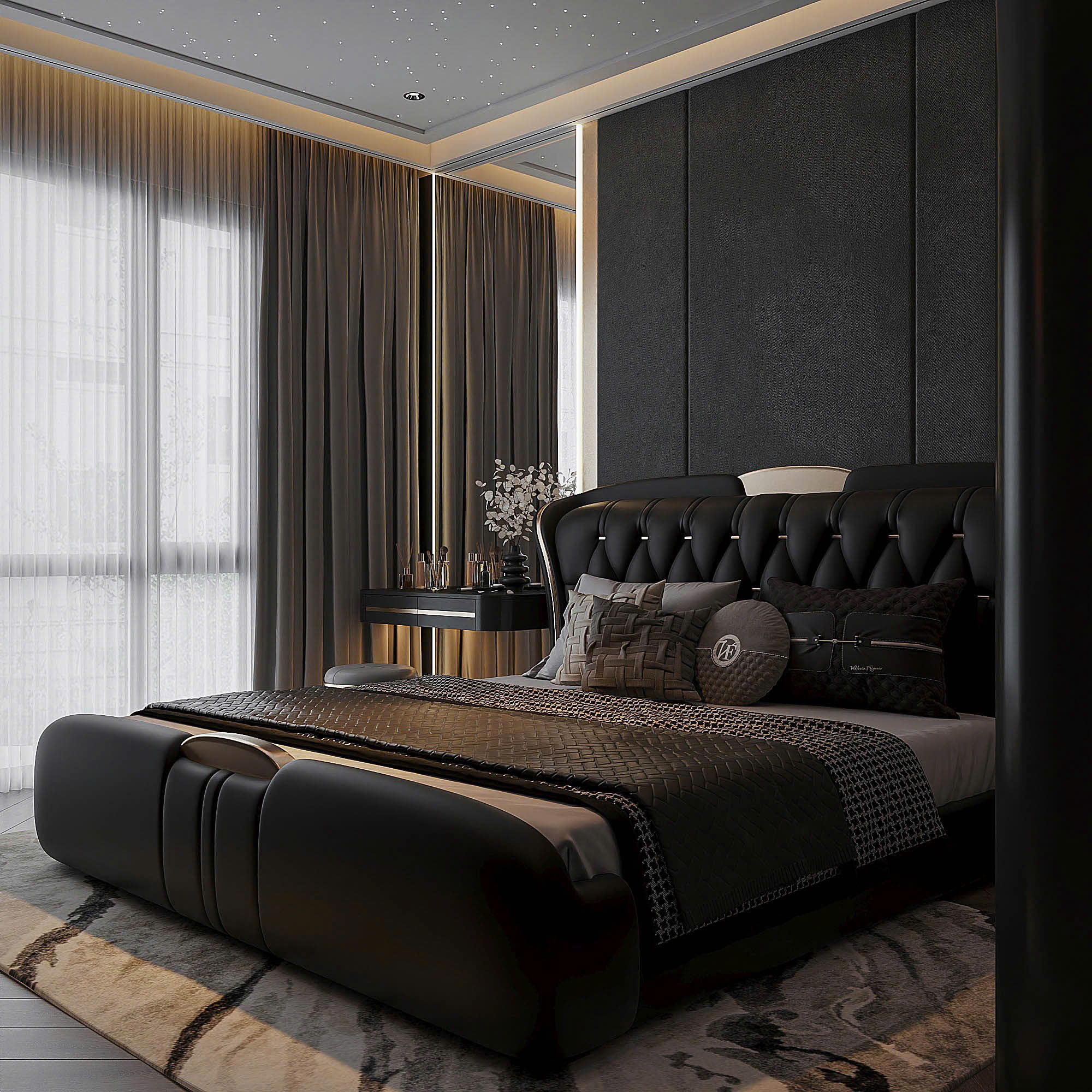 thiết kế nội thất nhà phố hoài đức