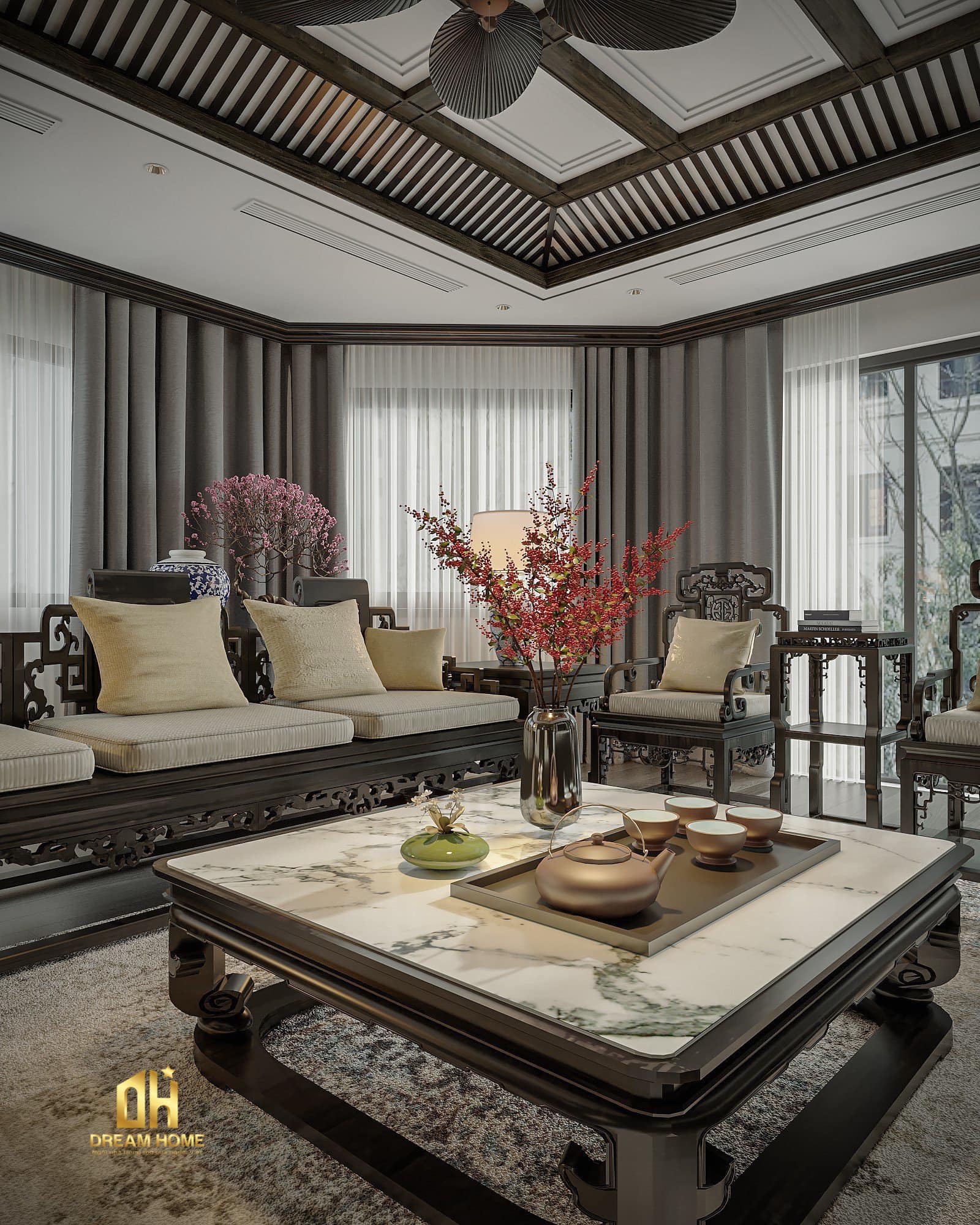thiết kế nội thất penthouse ciputra