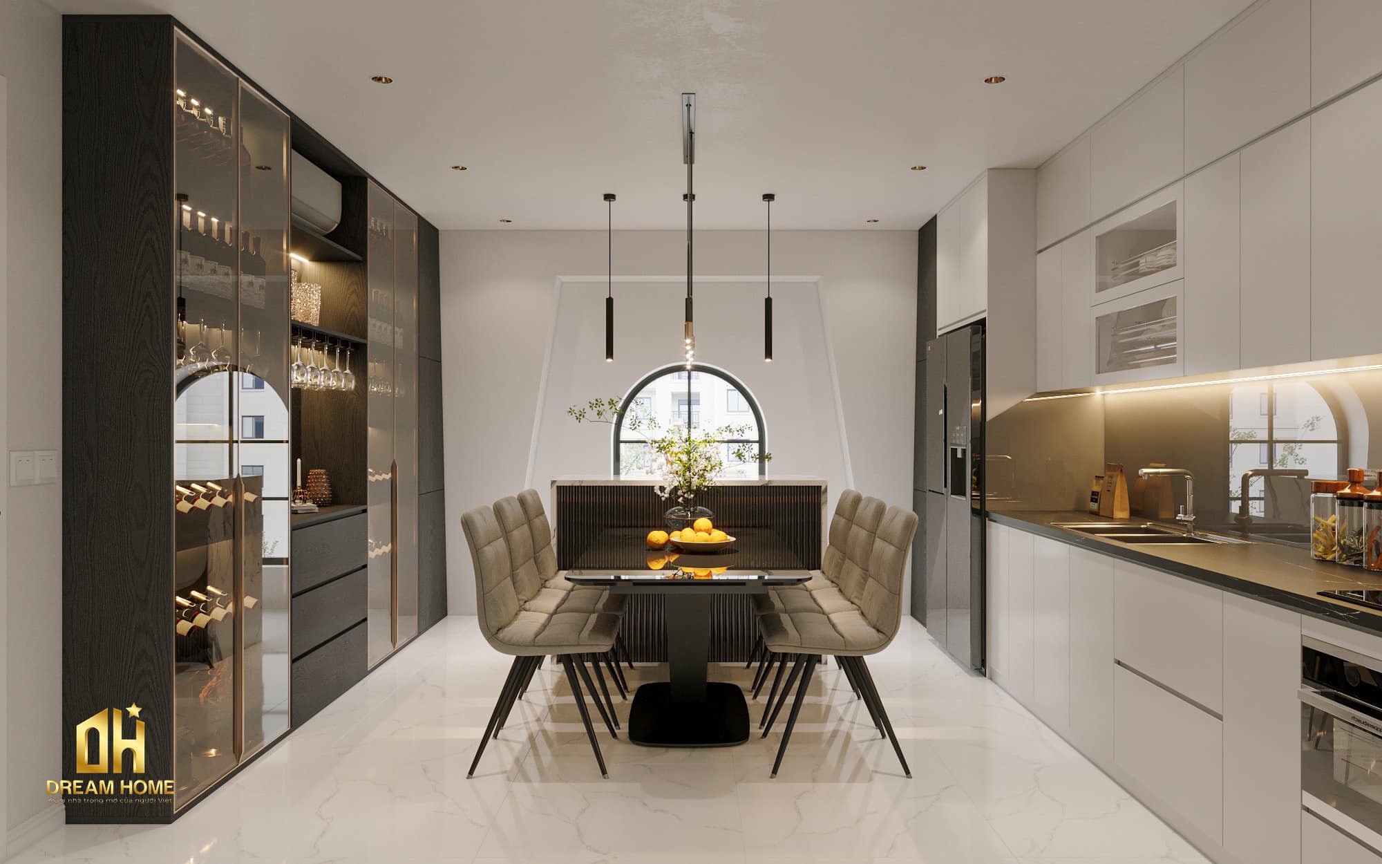 thiết kế nội thất penthouse sunshine city