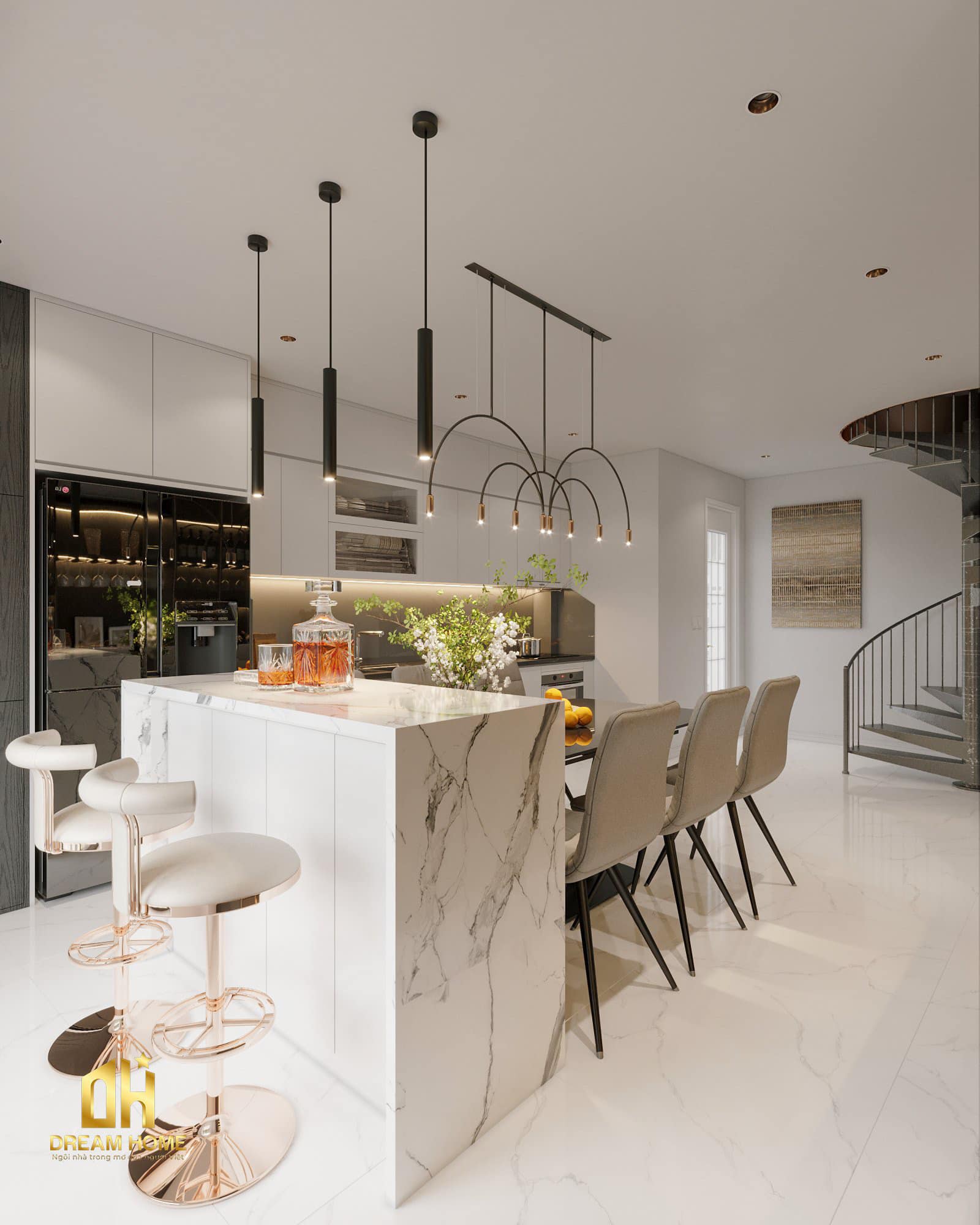thiết kế nội thất penthouse sunshine city