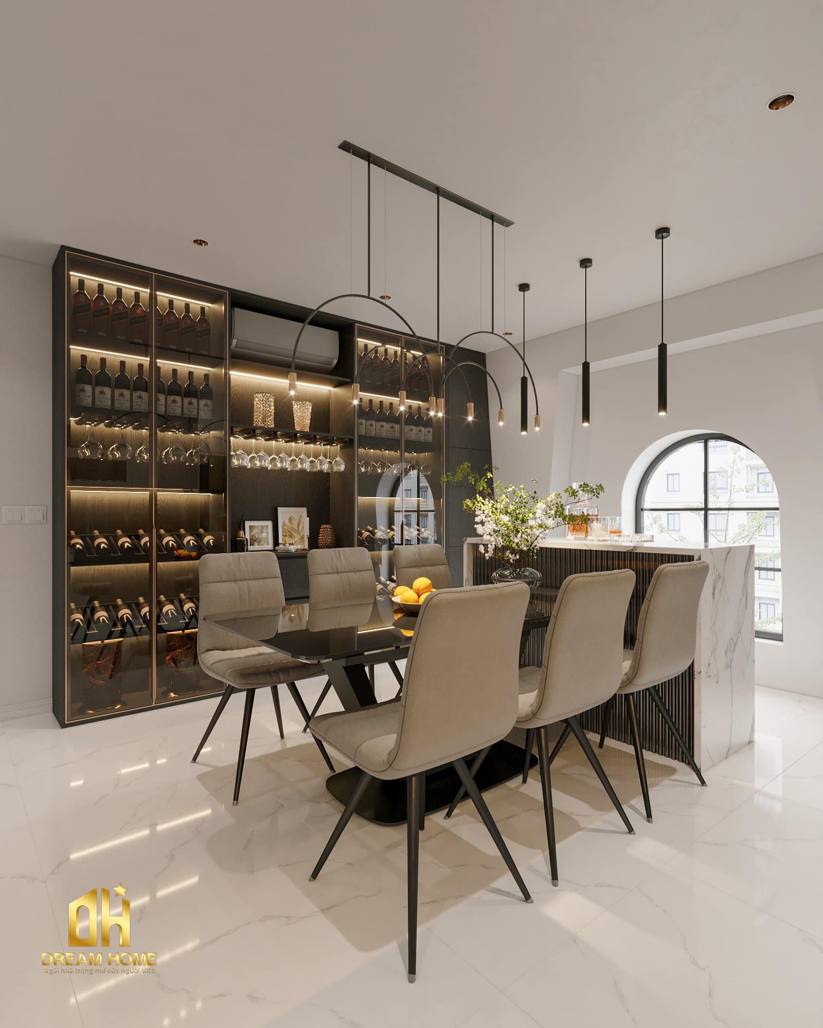 thiết kế nội thất penthouse sunshine city