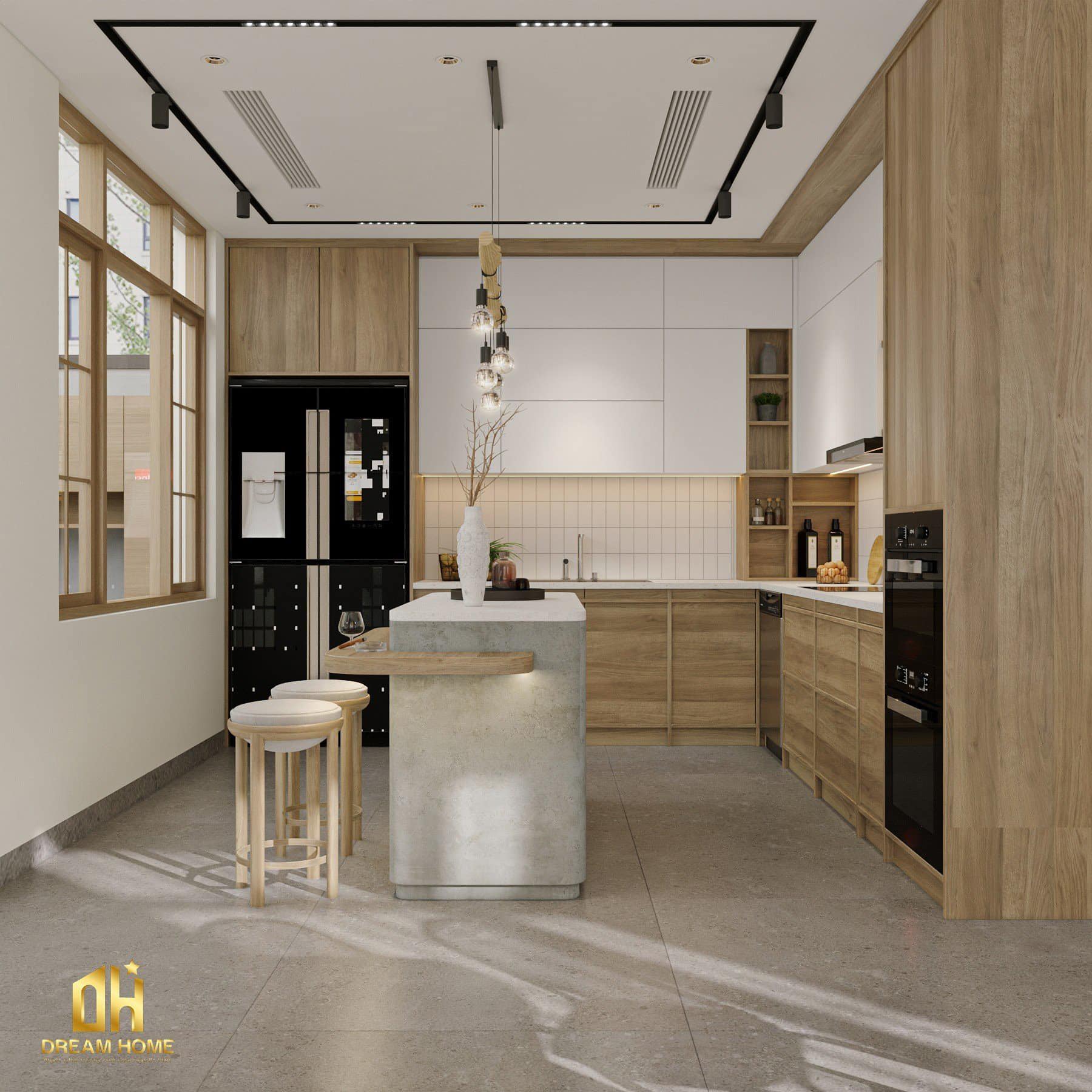 thiết kế nội thất biệt thự liền kề