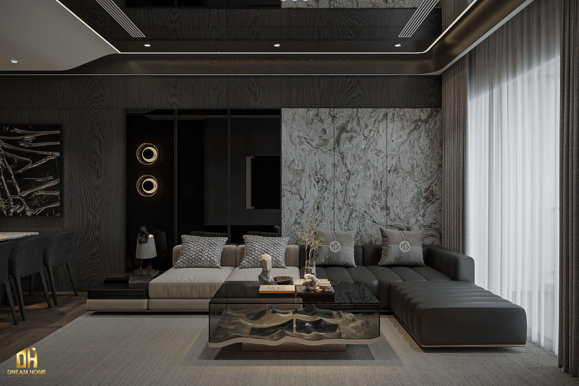 thiết kế nội thất duplex Ecopark