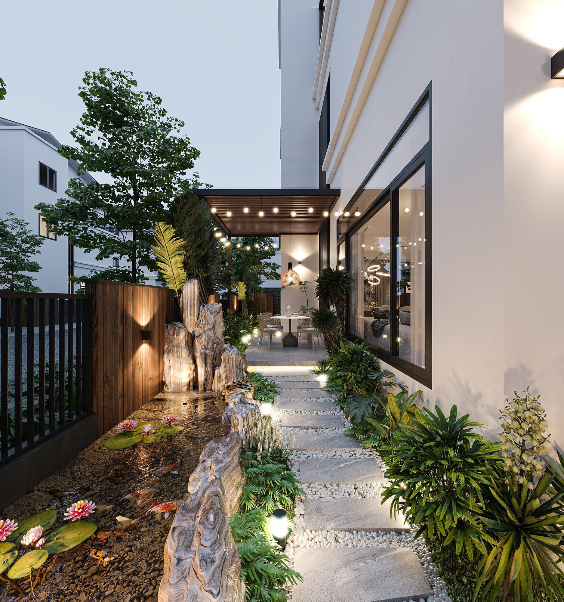 cải tạo nội thất biệt thự Park City