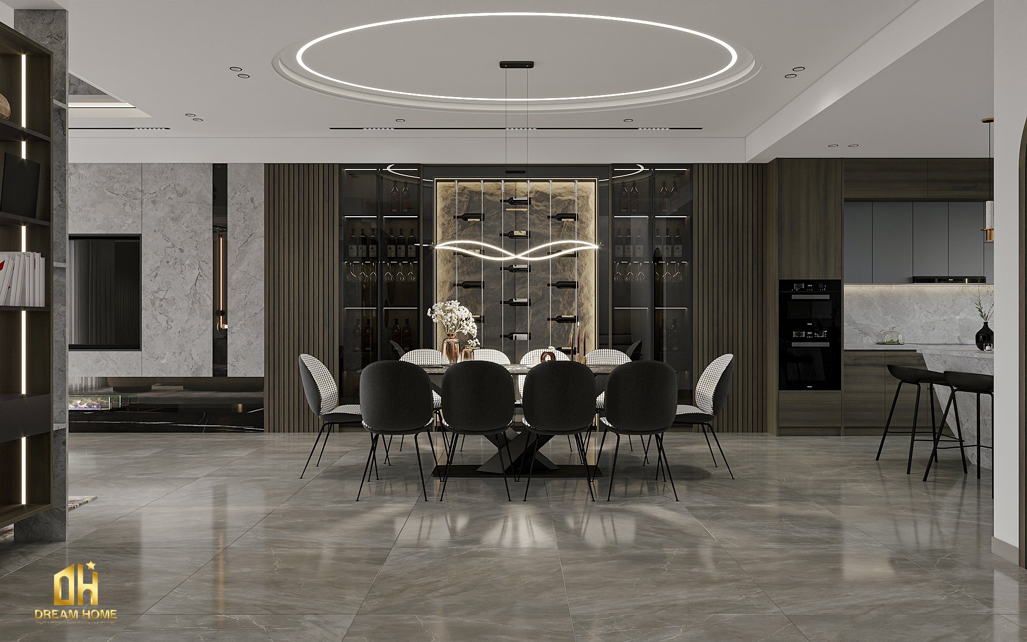 thiết kế nội thất penthouse sunshine city