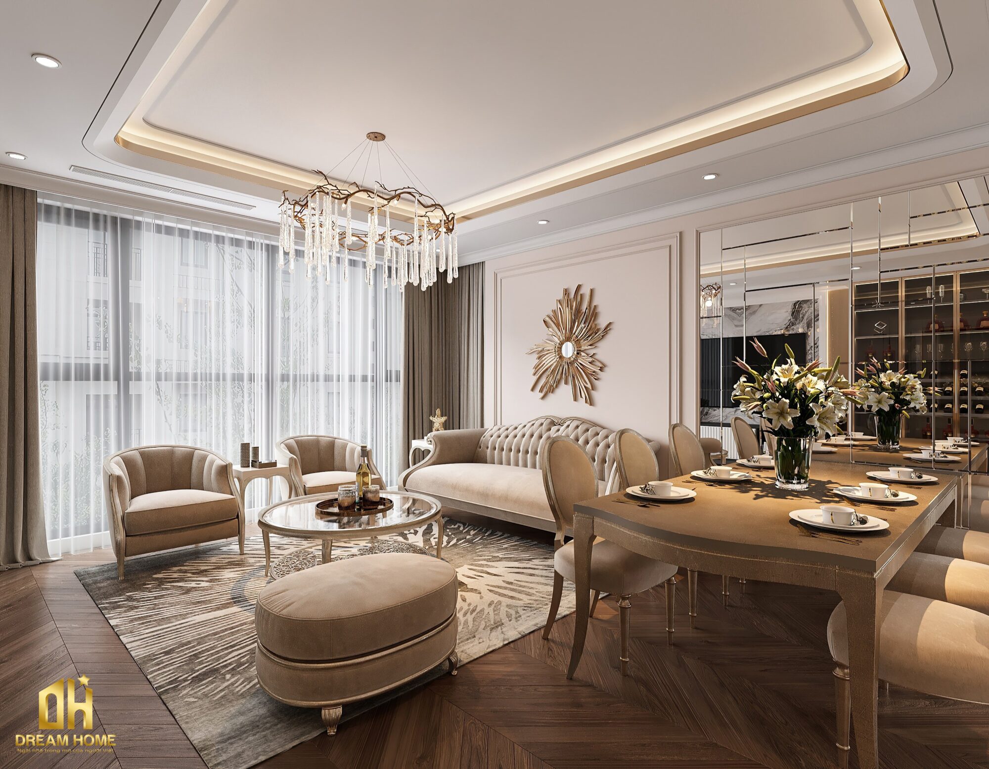 thiết kế nội thất the nelson láng hạ