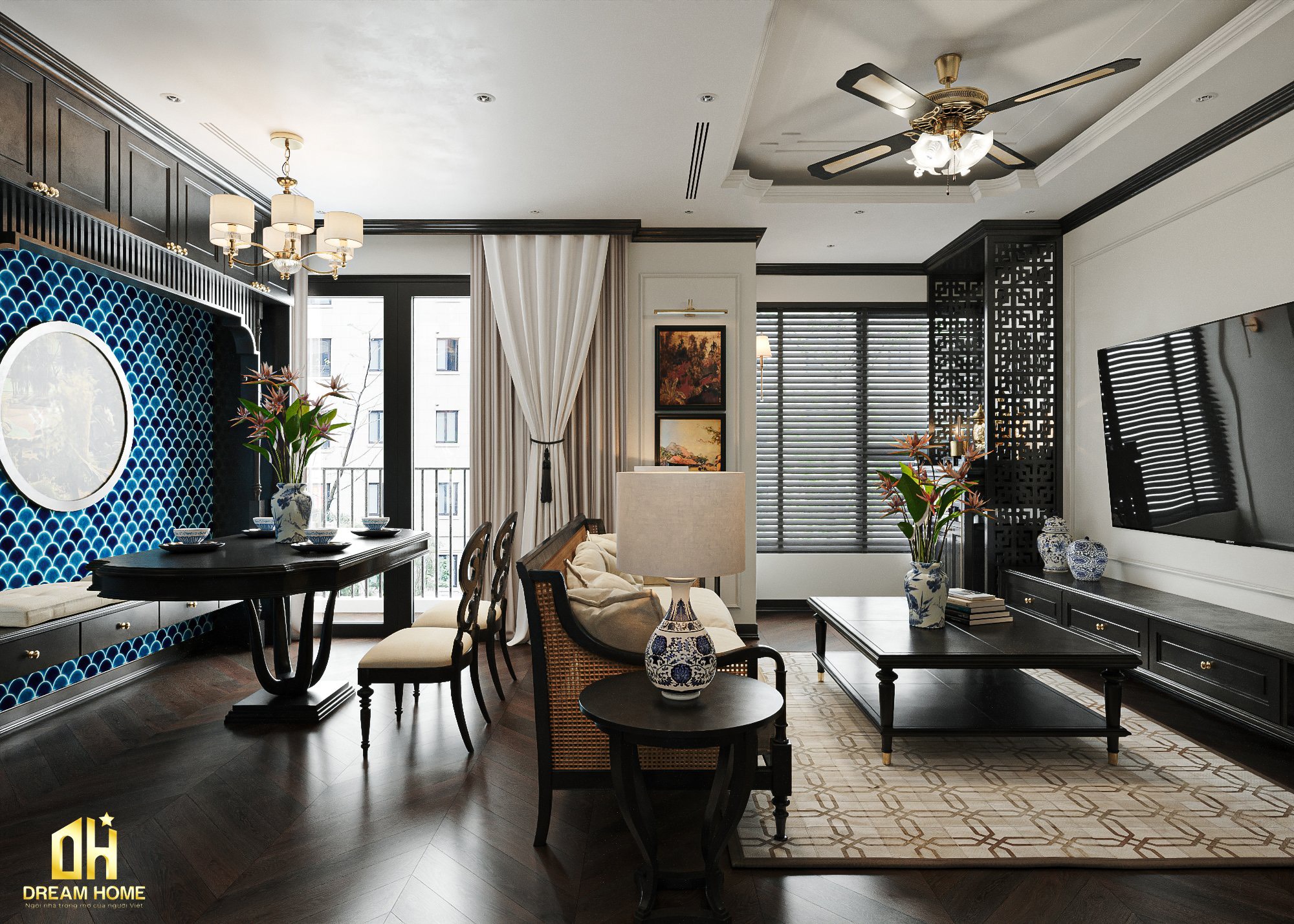thiết kế nội thất the nelson láng hạ