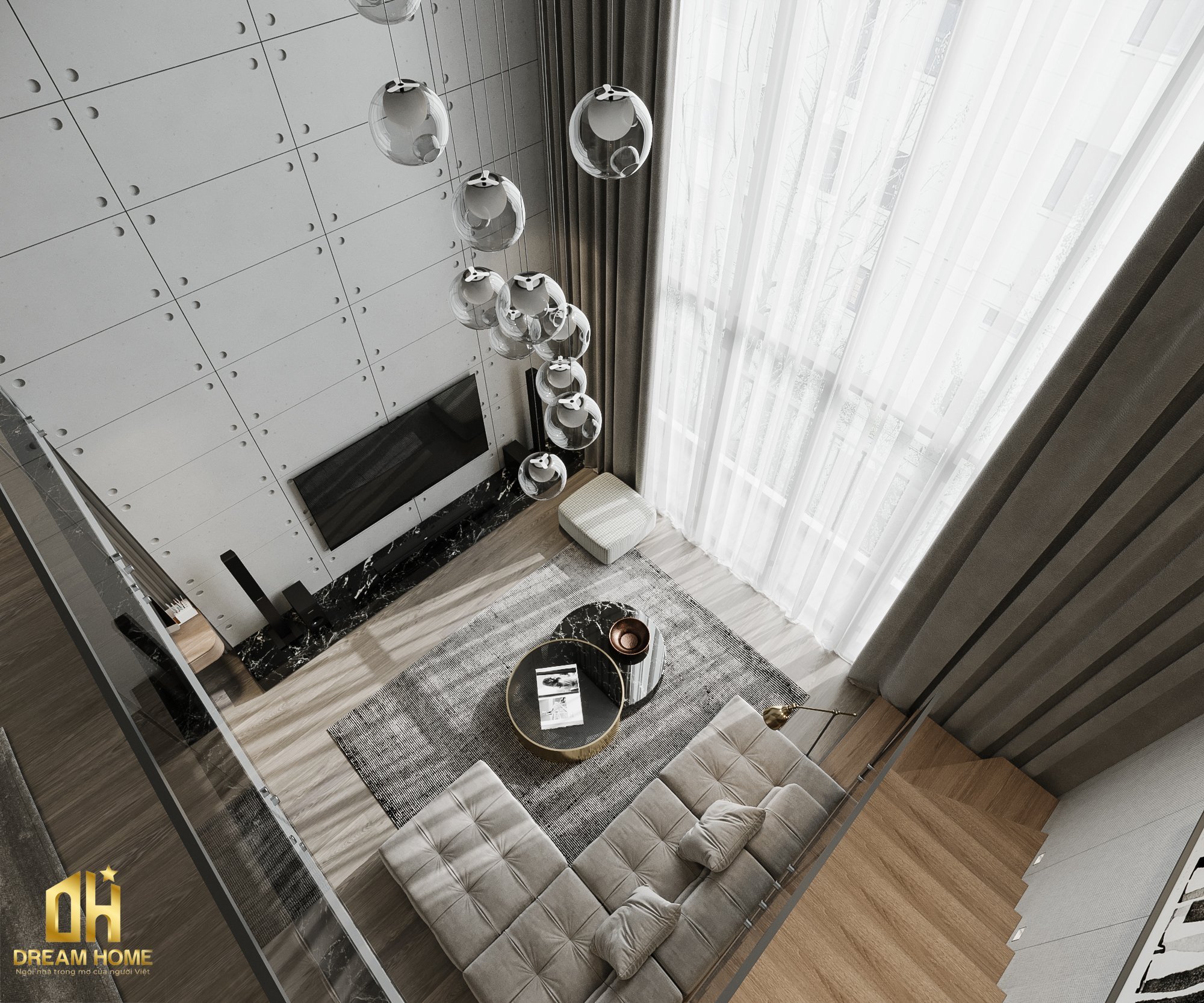 thiết kế nội thất penthouse ciputra